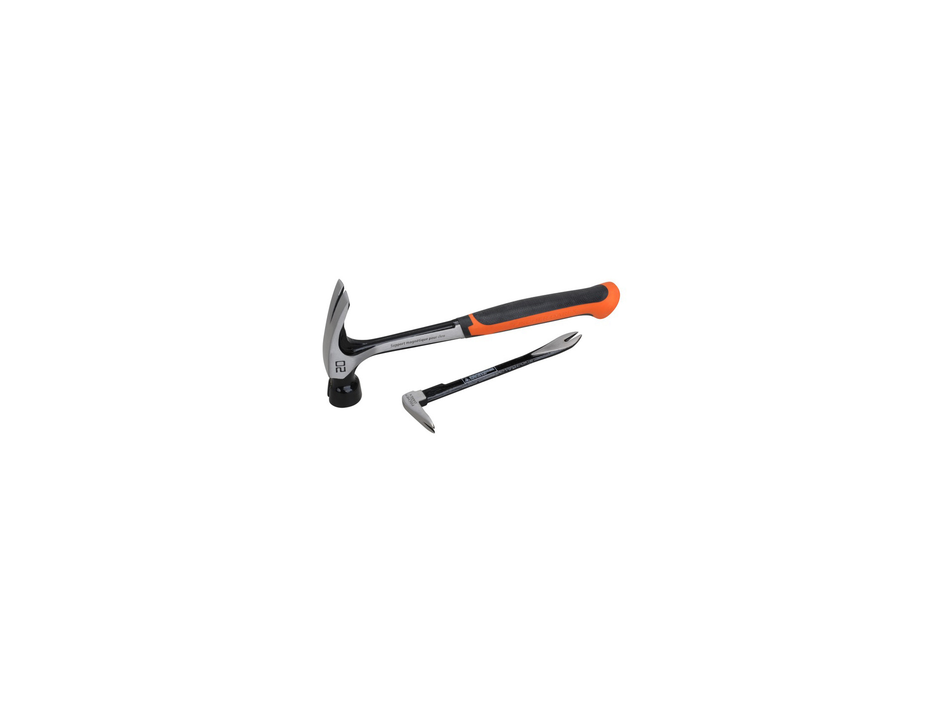 Marteau coffreur + arrache clou FISCHER DAREX