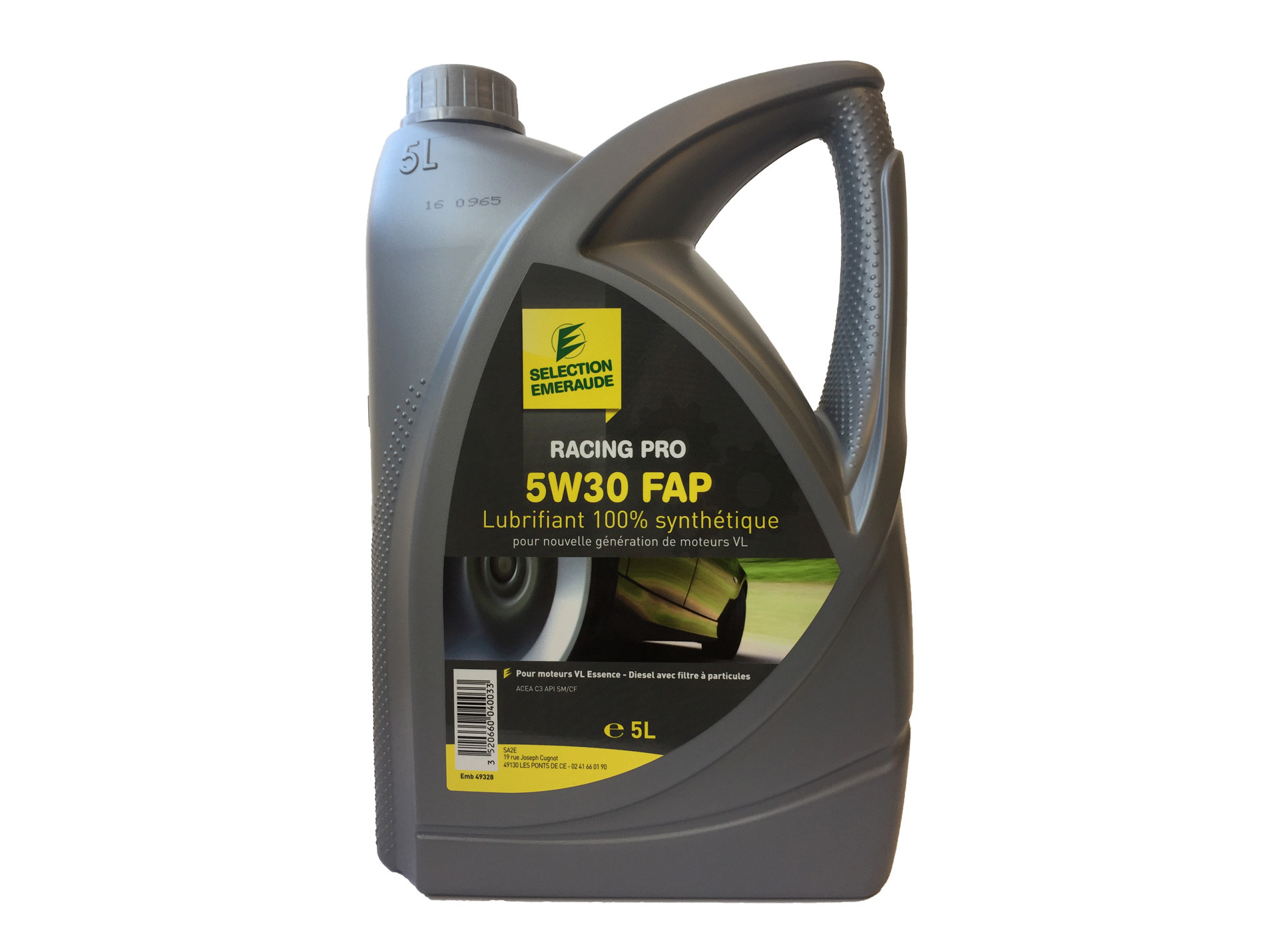 Huile Racing pro 5W30 Moteurs Avec Fap 2L