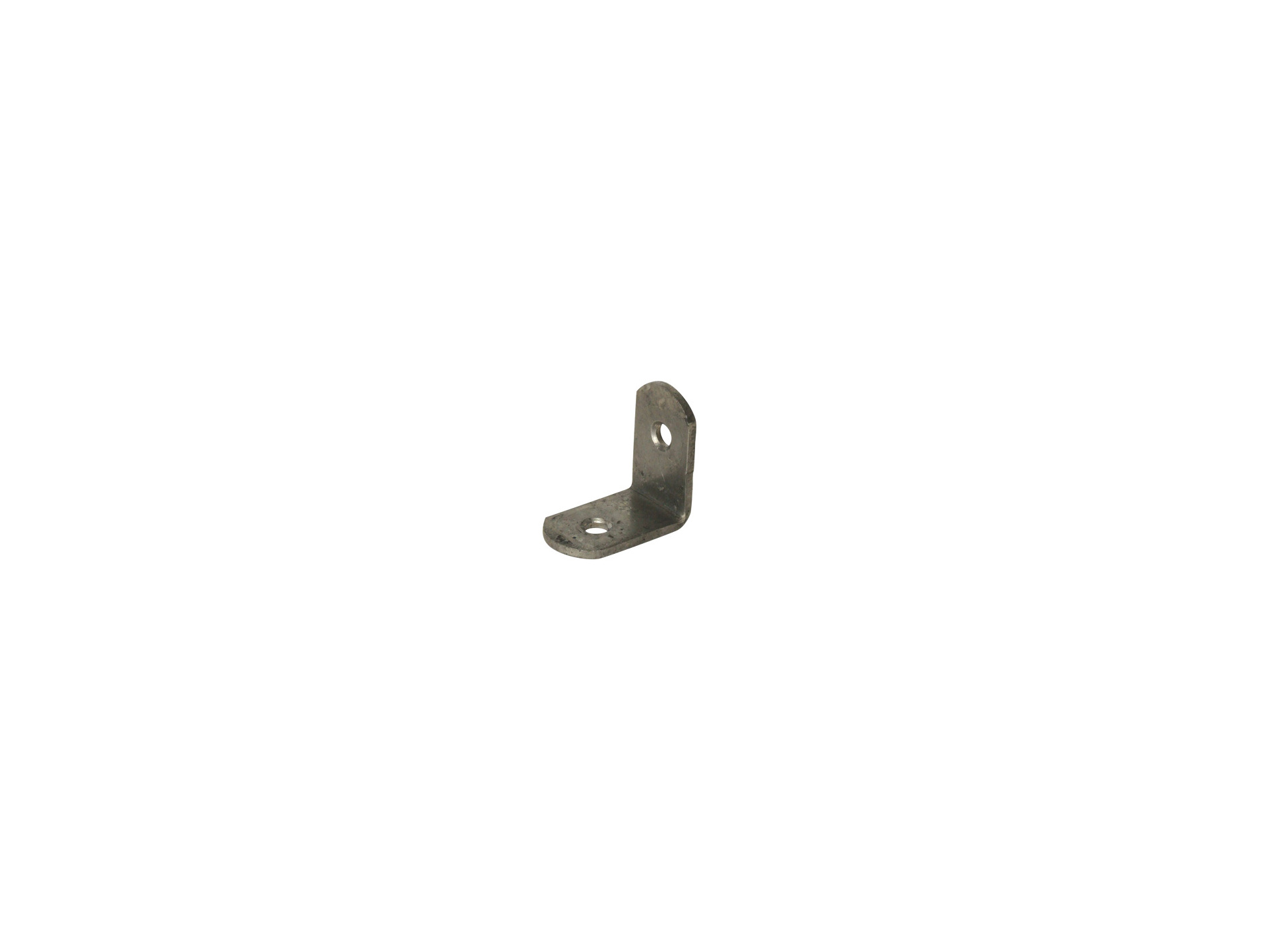 Équerre bouts ronds acier inoxydable 30x30x15mm x4