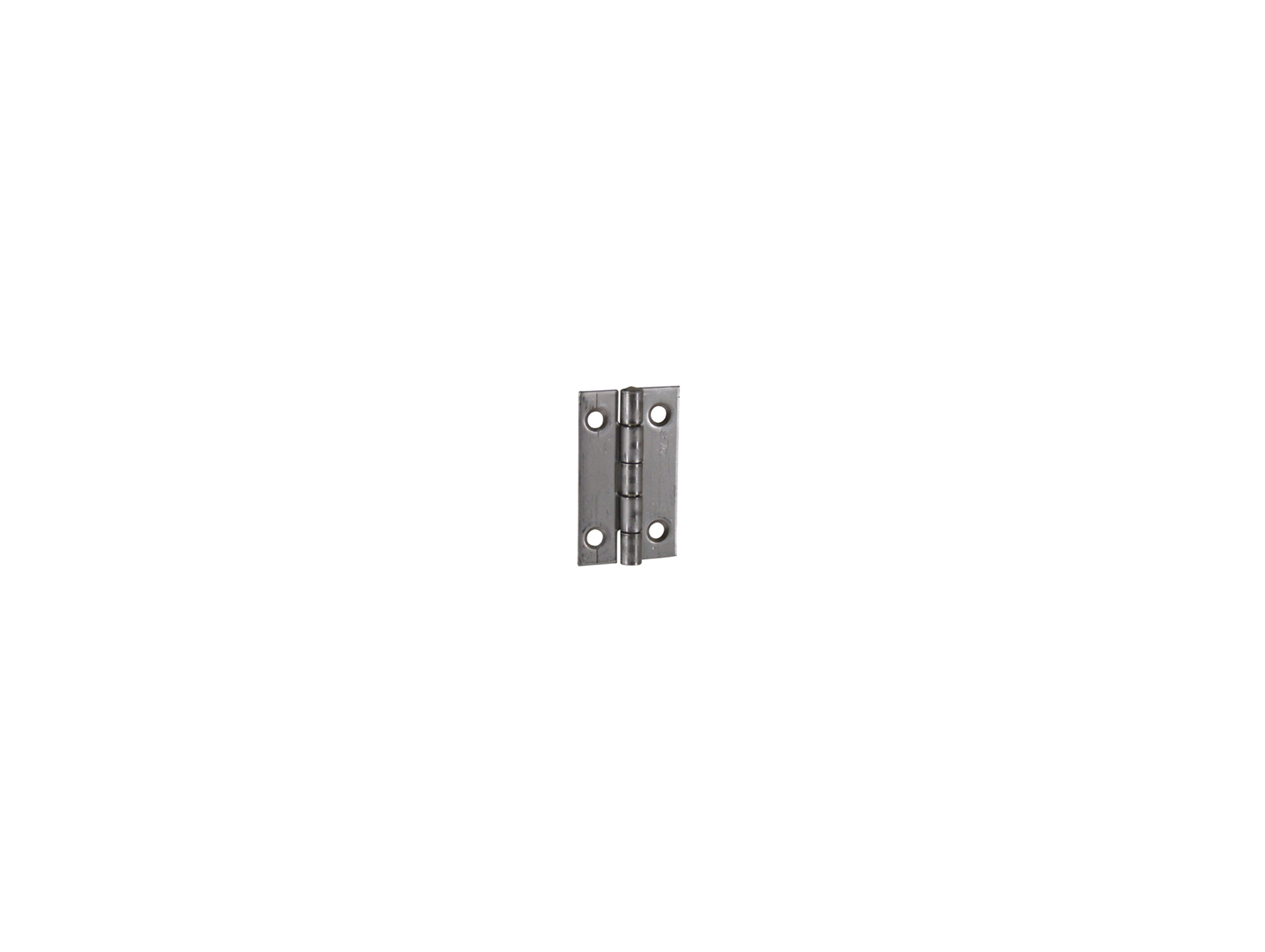 Charnière rectangulaire 35x22mm inox x2