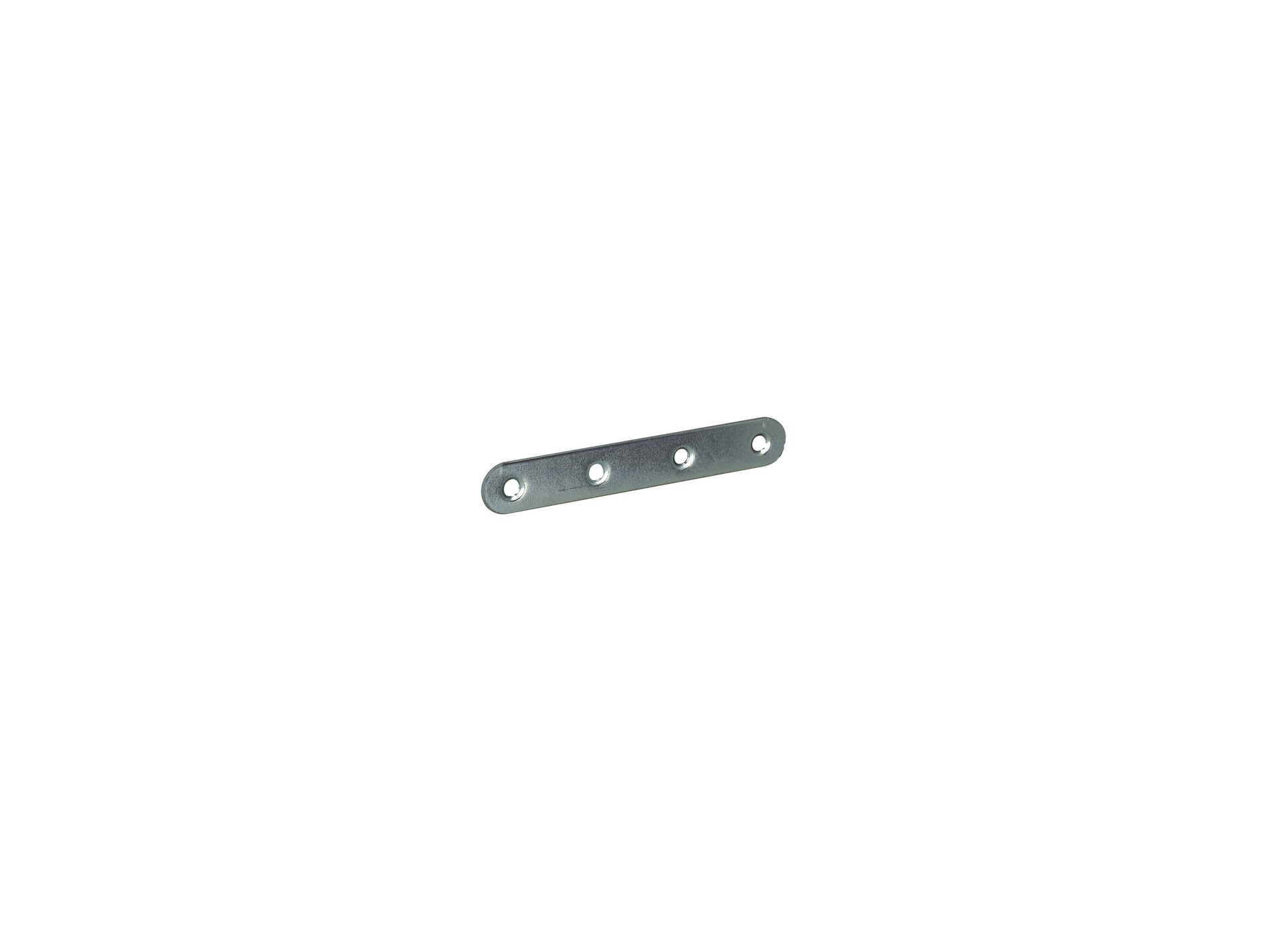 Patte d'assemblage plat acier zingué 60x15mm