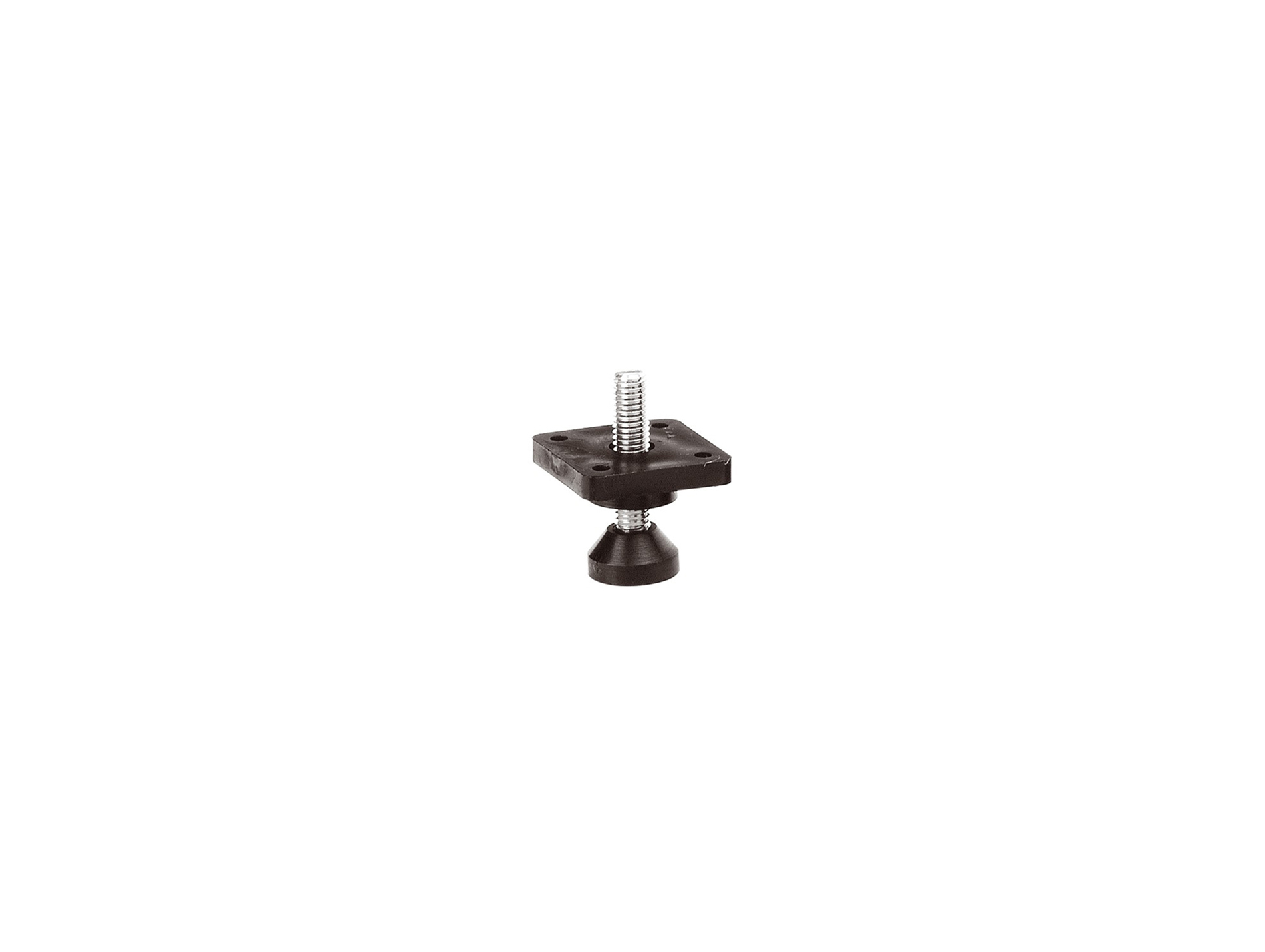 Vérin à platine noir M8x45mm x2