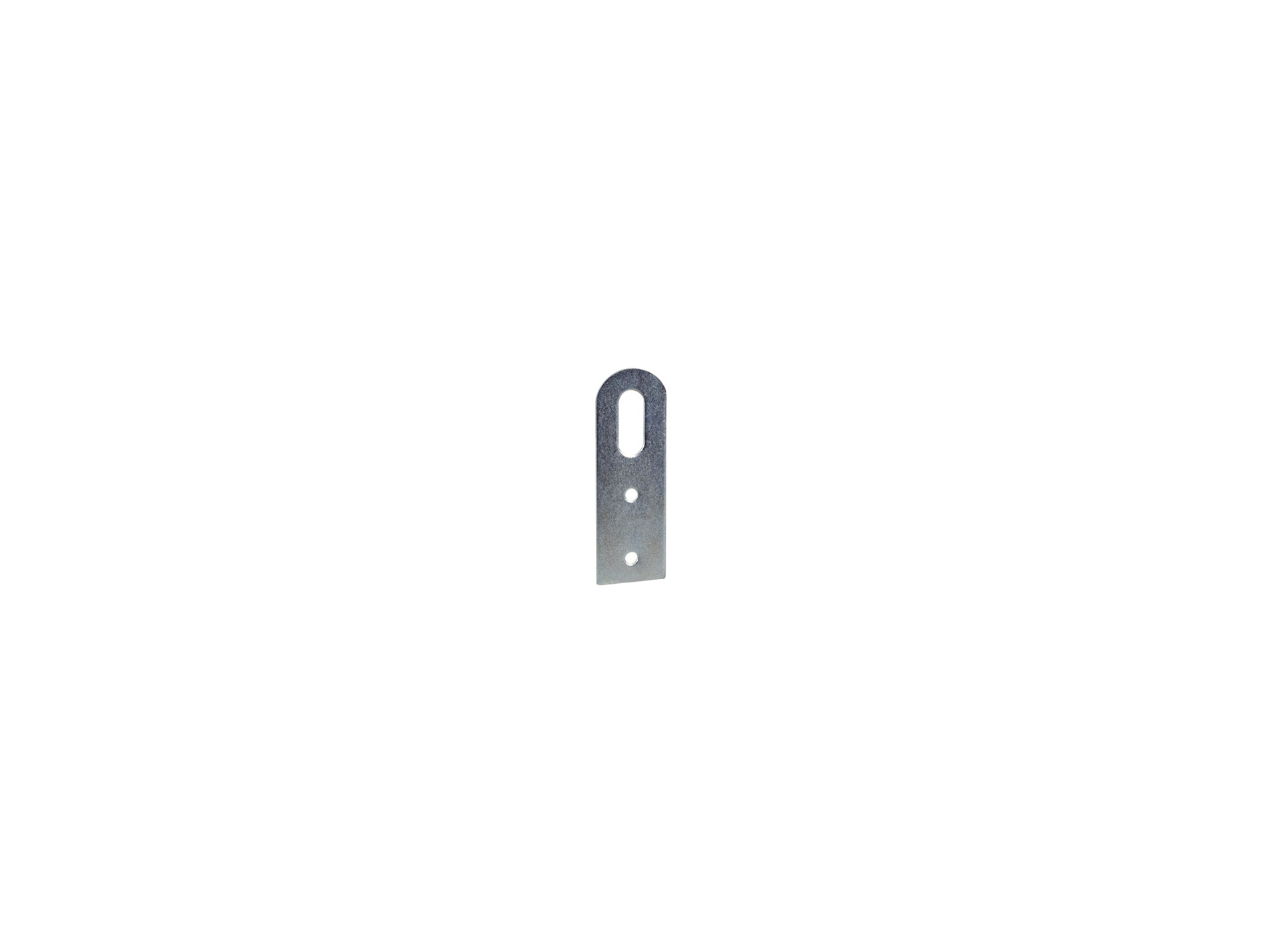 Attache élément acier zingué 60x20mm x4
