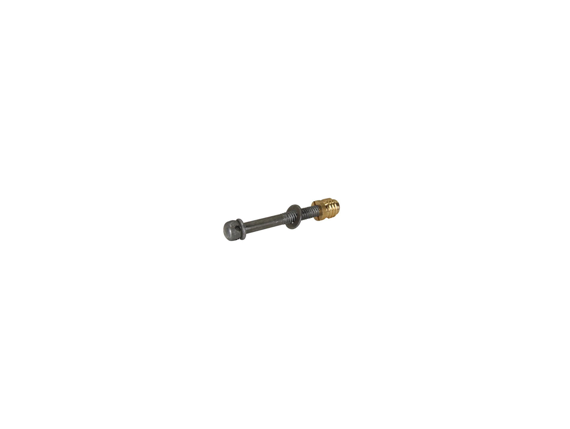 Vis de lit avec rondelle et insert ø9mm L.80mm x2