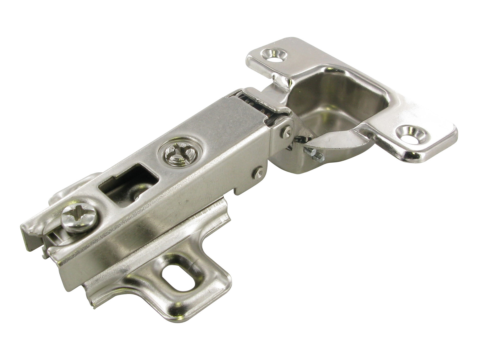 Charnière invisible slide on ø35mm pour porte recouvrement 110° x2