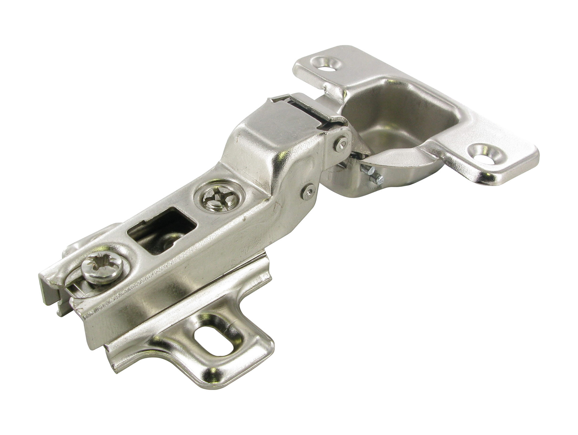 Charnière invisible slide on ø35mm pour porte rentrante 110° x2