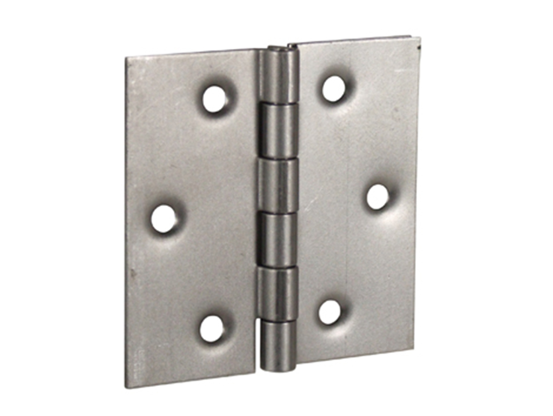 Charnière carrée renforcée 100x100mm acier zingué