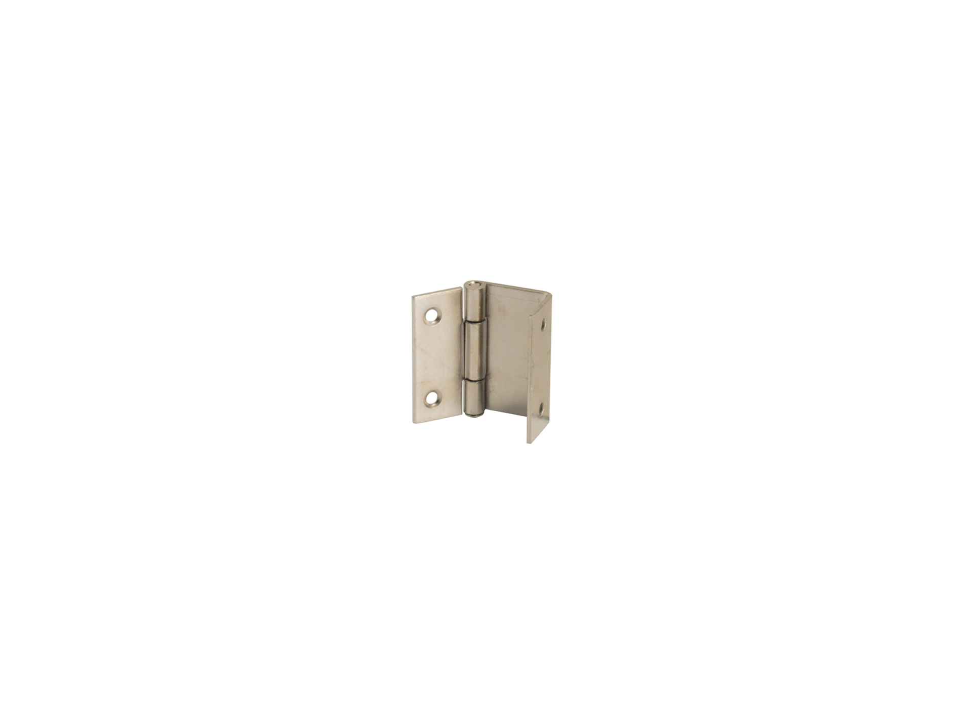 Charnière coudées 40x16mm acier nickelé x2