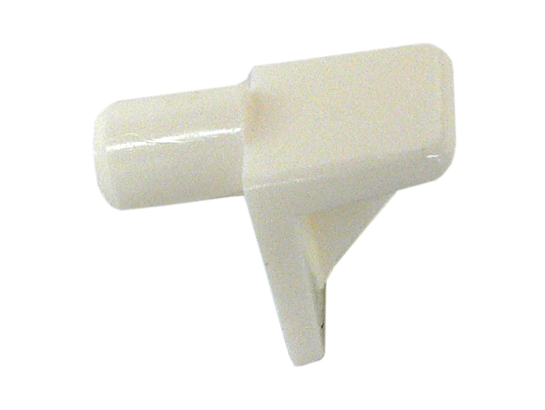 Taquet à enfoncer ø5 plastique blanc x24