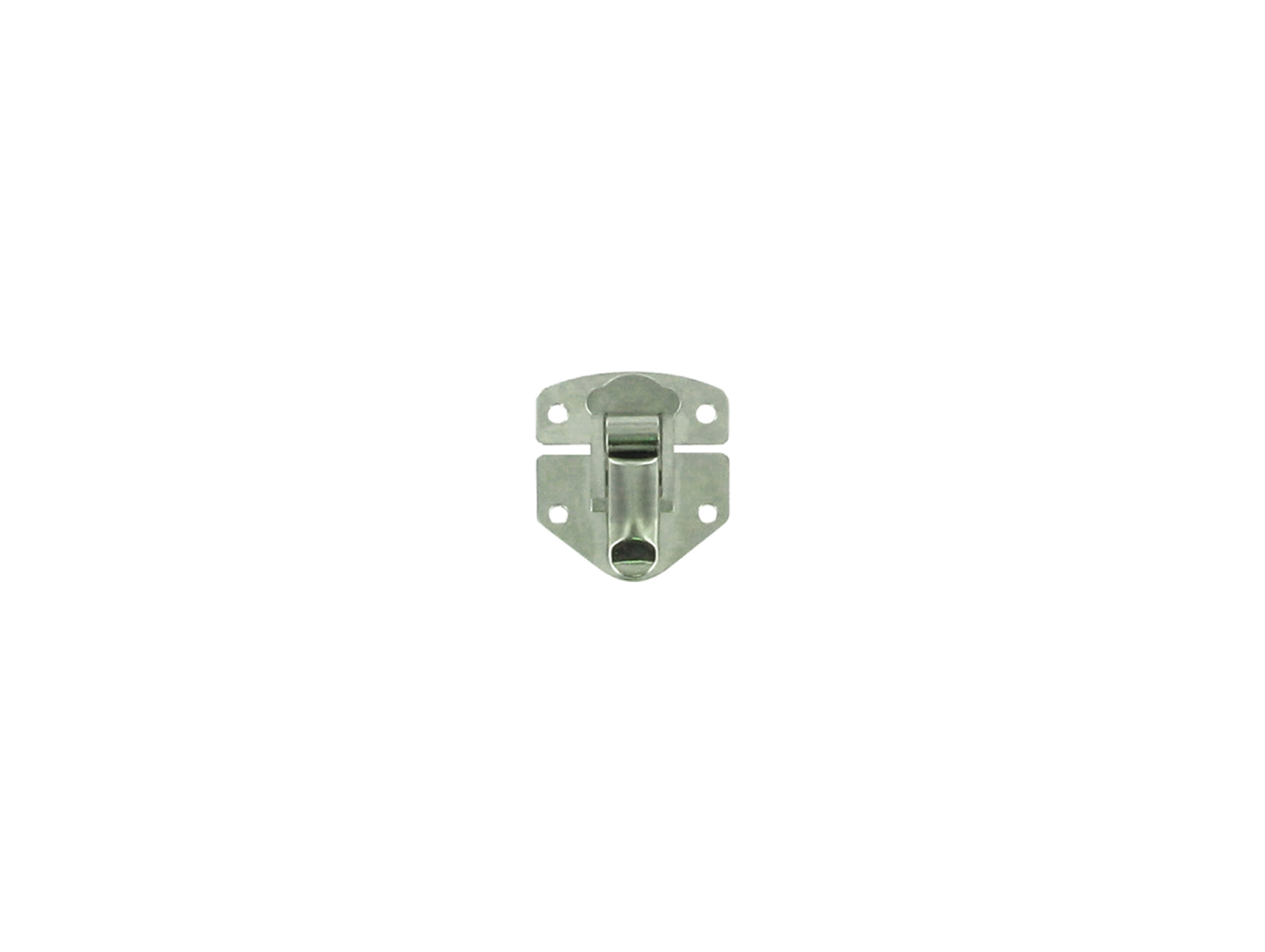 Fermoir de coffret 30x50mm acier zingué x2