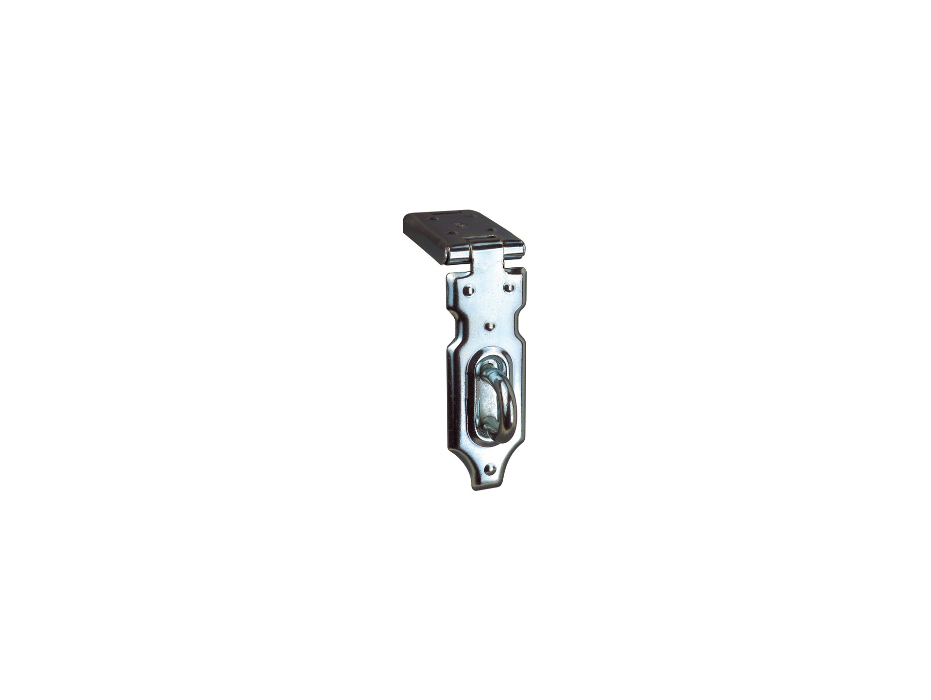 Fermoir porte cadenas indévissable H.85mm acier zingué