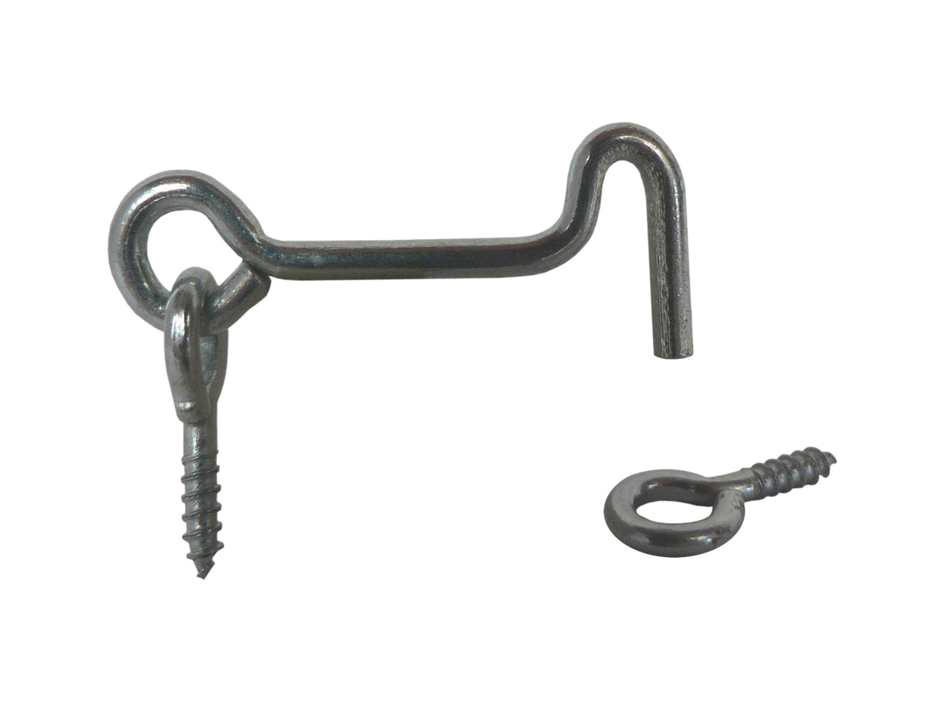 Crochet de contre-vent porte et volets 100x4mm x2