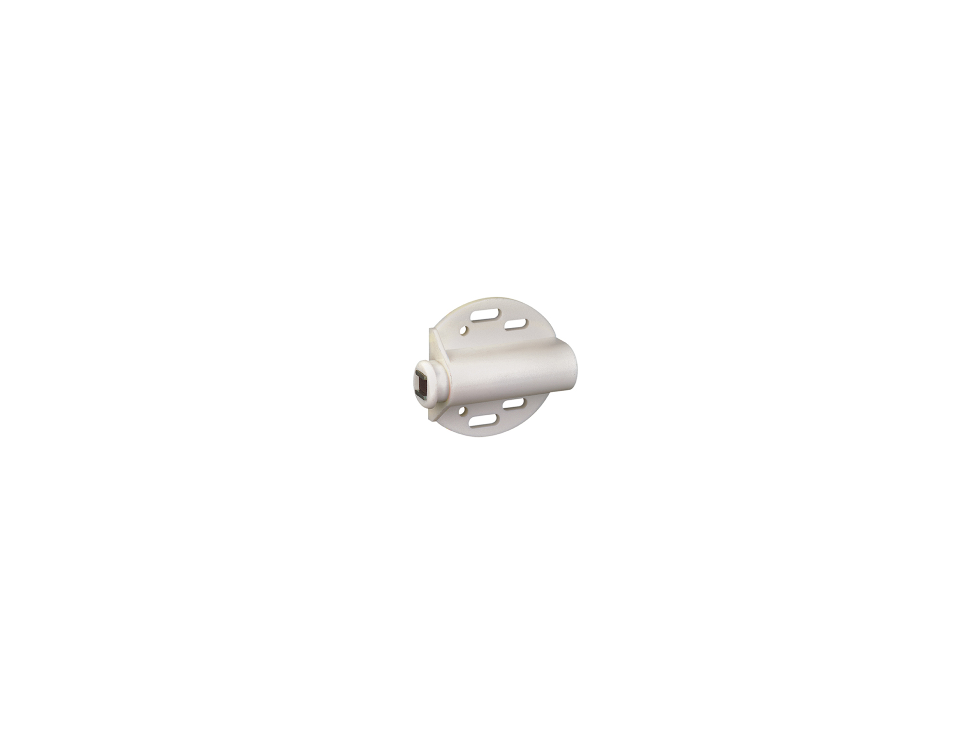 Loqueteau à cliquet 6kg plastique blanc
