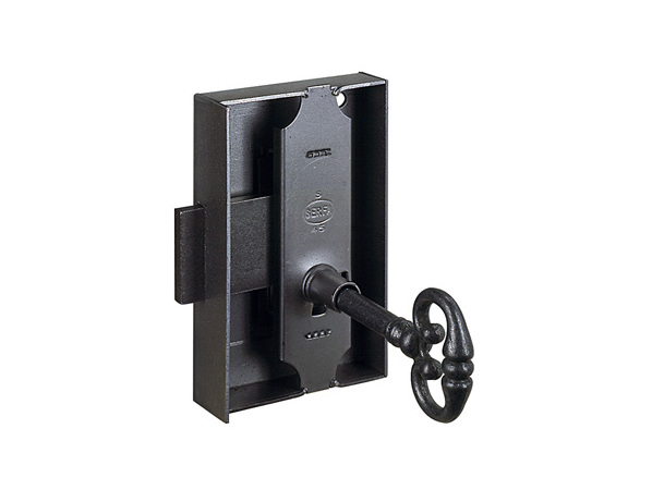 Serrure en applique axe 40mm pour meuble