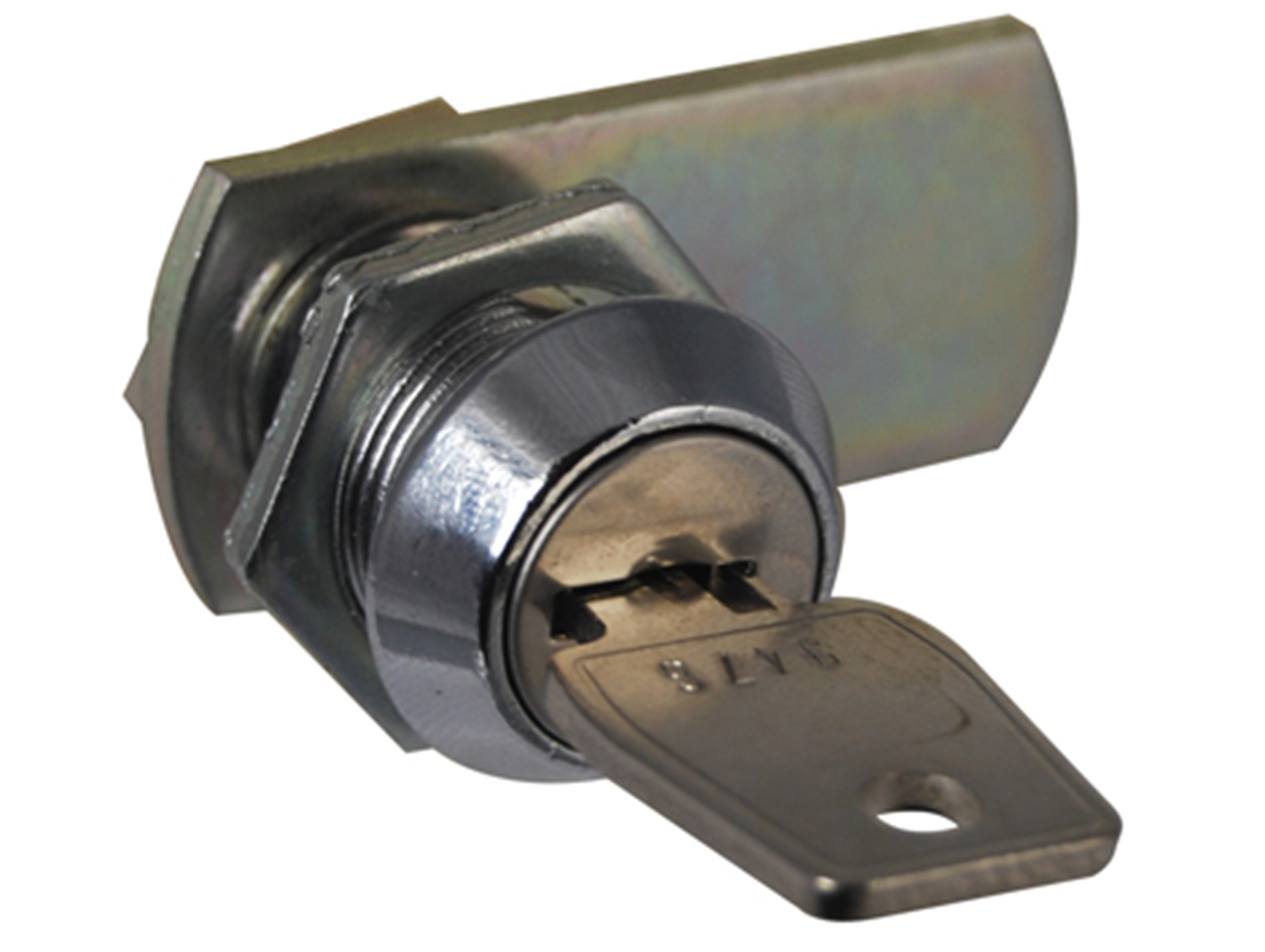 Barillet boîte aux lettres D20 acier chromé