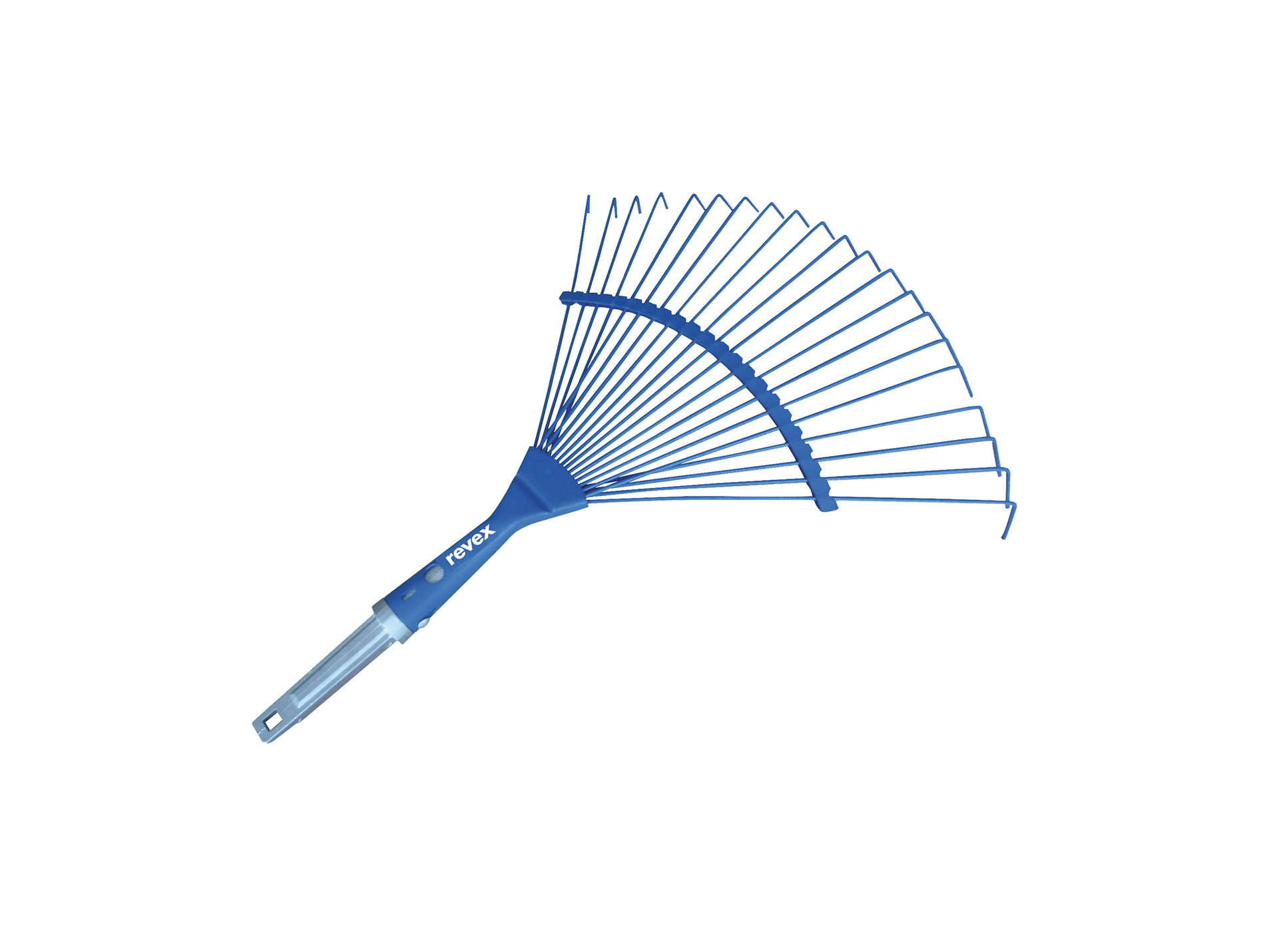 Balai à gazon fils ronds REVEX Clip & Go l.49cm
