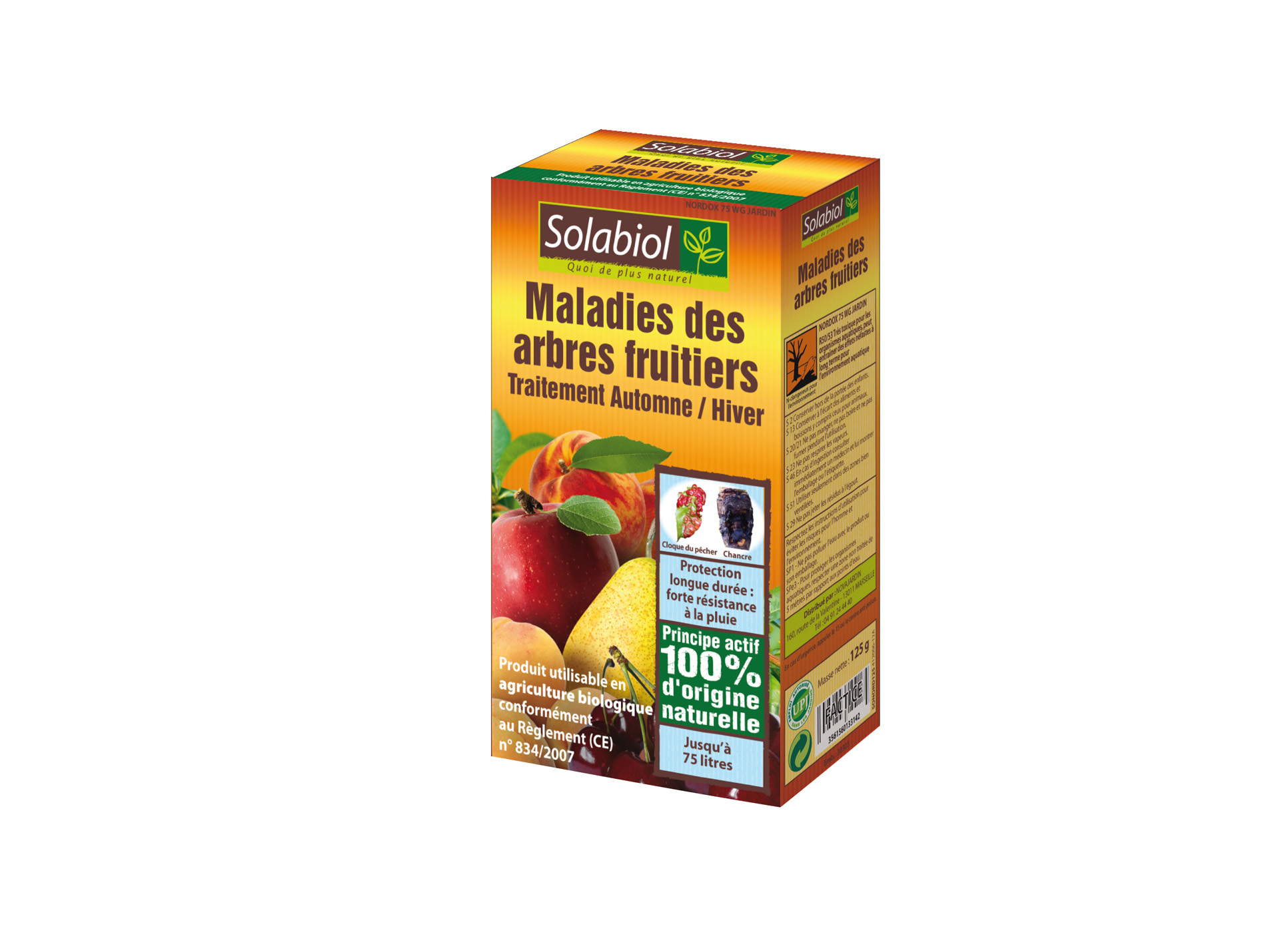 Anti maladies SOLABIOL arbres fruitiers 125g