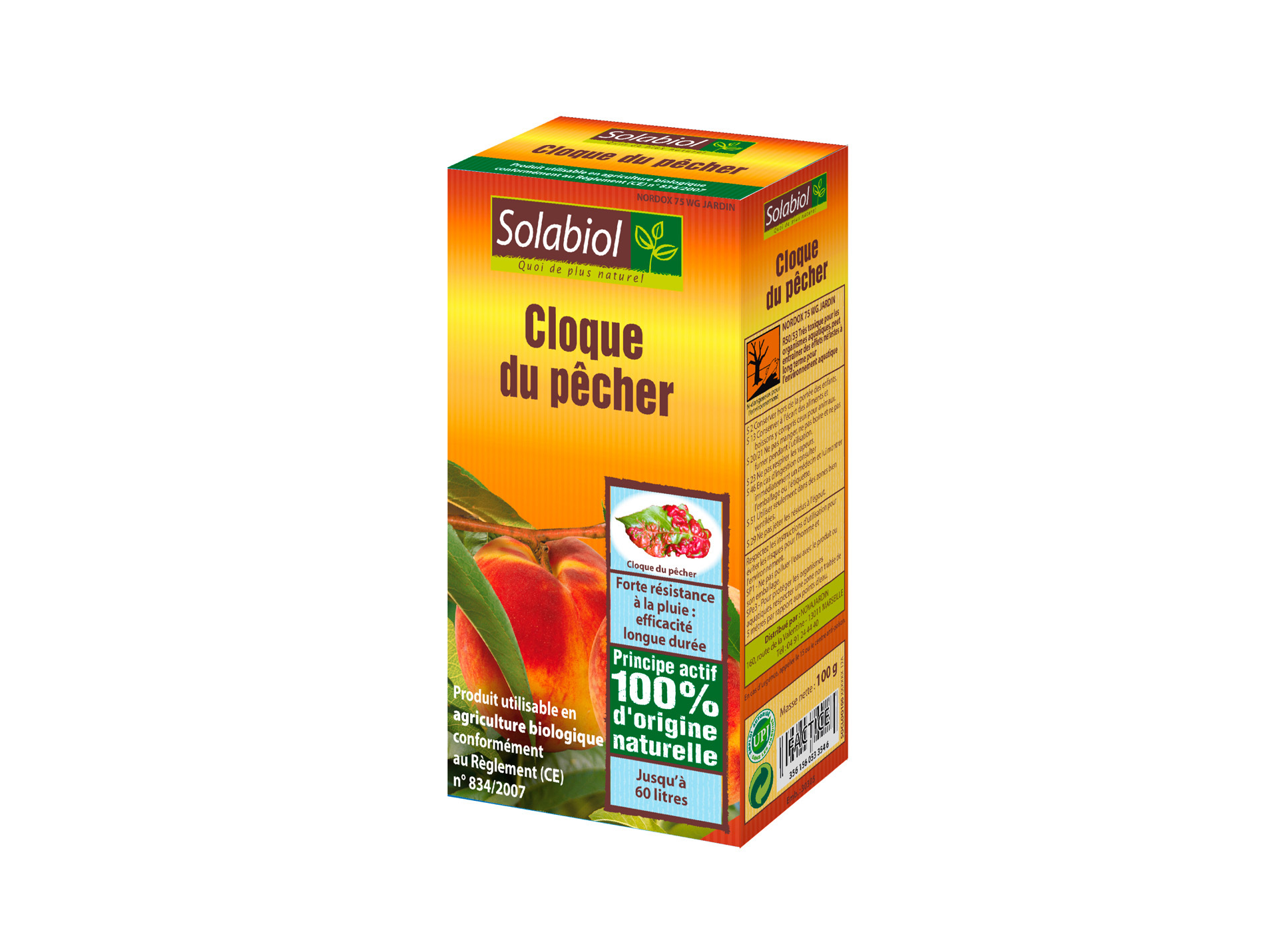 Anti maladies SOLABIOL cloque du pêcher 125g