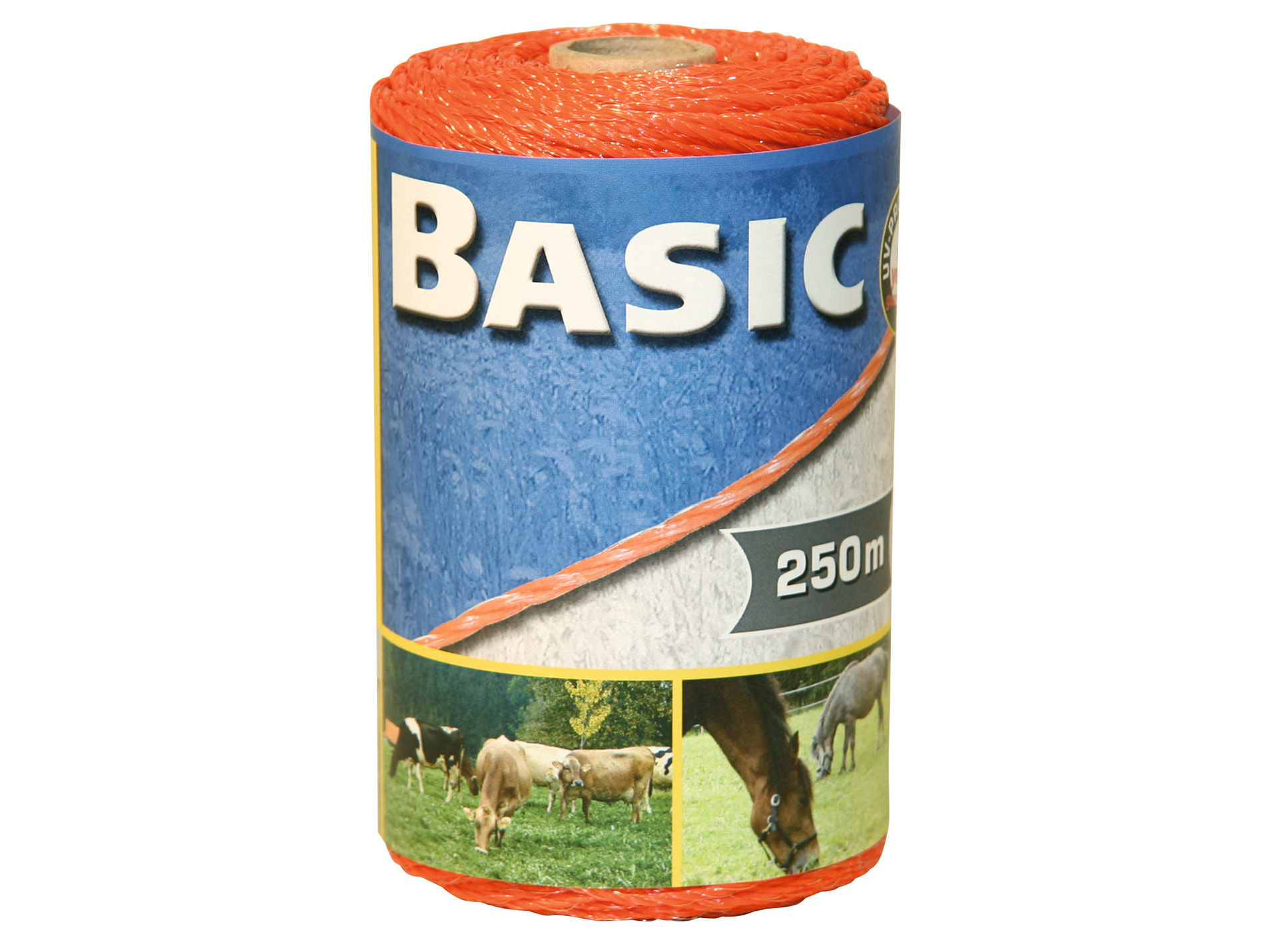 Fil basic KERBL 3 conducteurs 0,16mm 250m orange