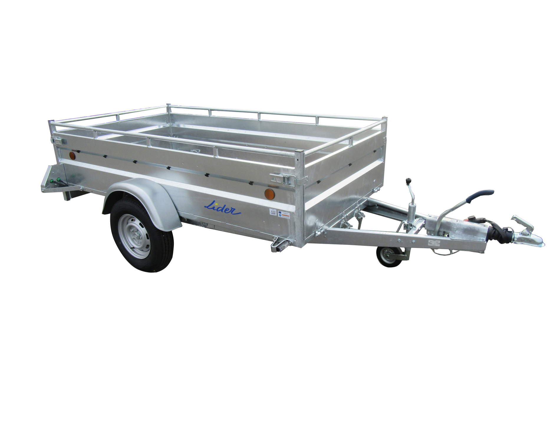 Remorque freinée LIDER Robust L.2,50m 1300kg