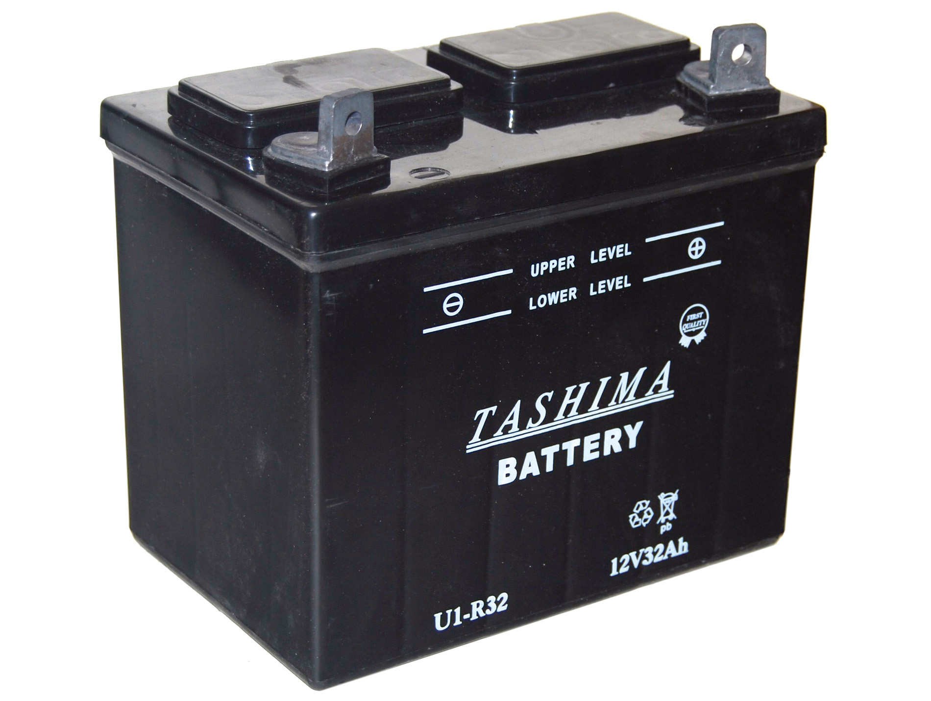 Batterie TASHIMA U1R32 12V 32Ah + à droite