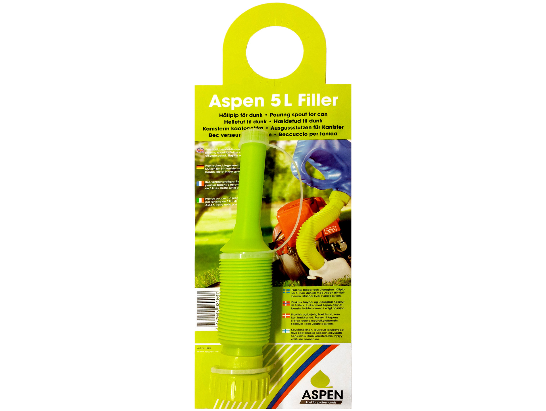 Bec verseur extensible ASPEN pour bidon 3l et 5l