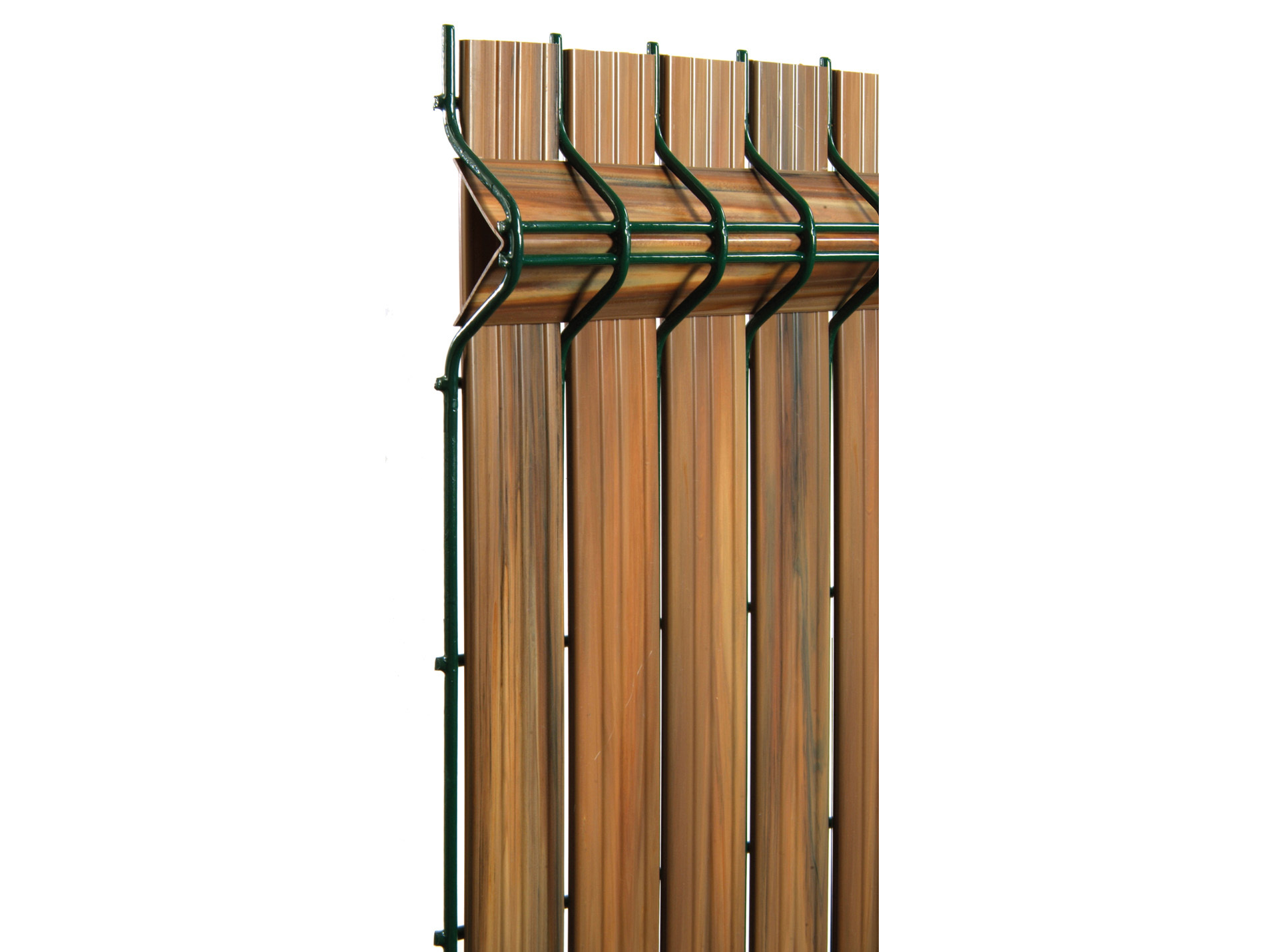 Kit occultant panneau PVC L.2,50 x h.1,50m bois clair