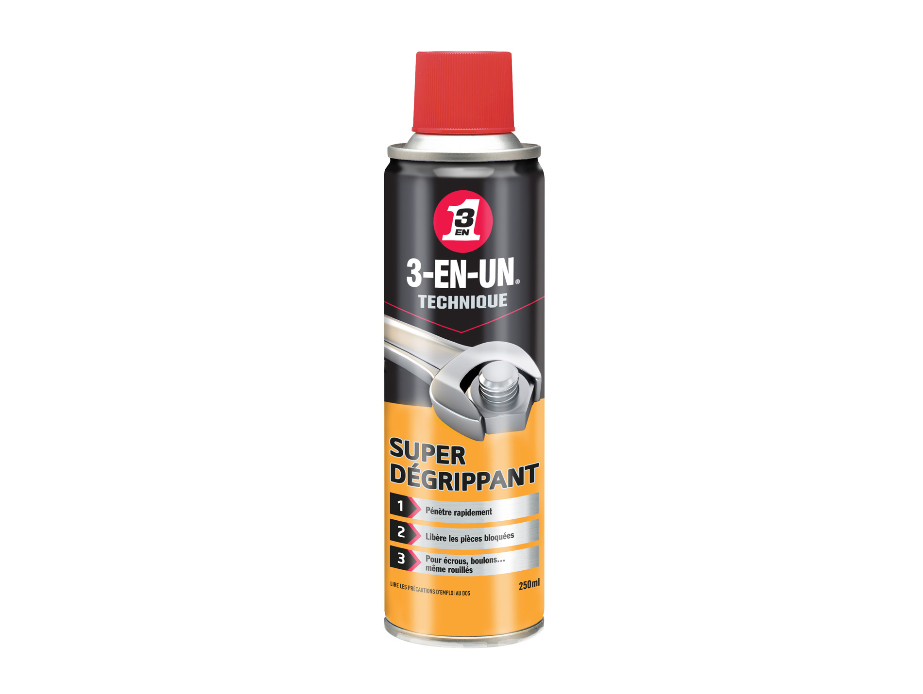 Super dégrippant 3-EN-UN 250ml