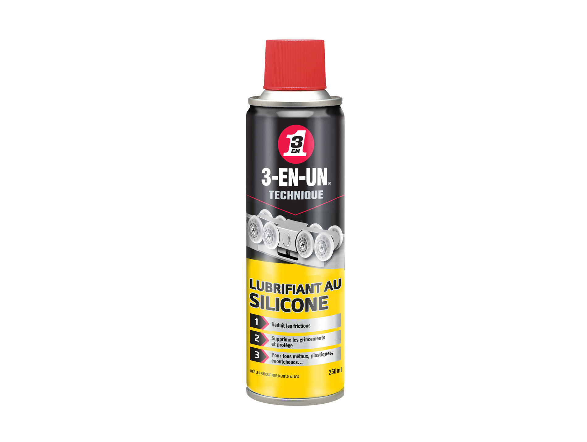 Lubrifiant au silicone 3-EN-UN 250ml