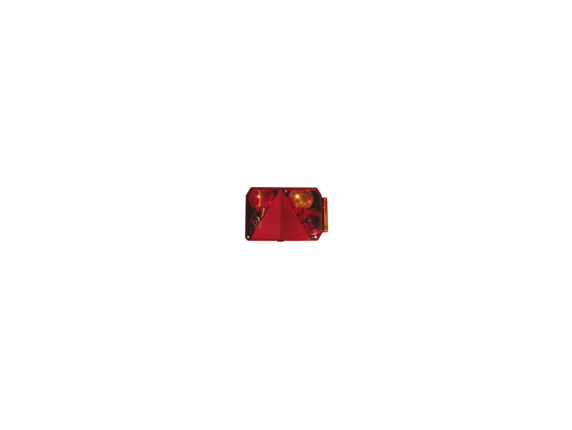 Cabochon droit pour feu de remorque RADEX 6400