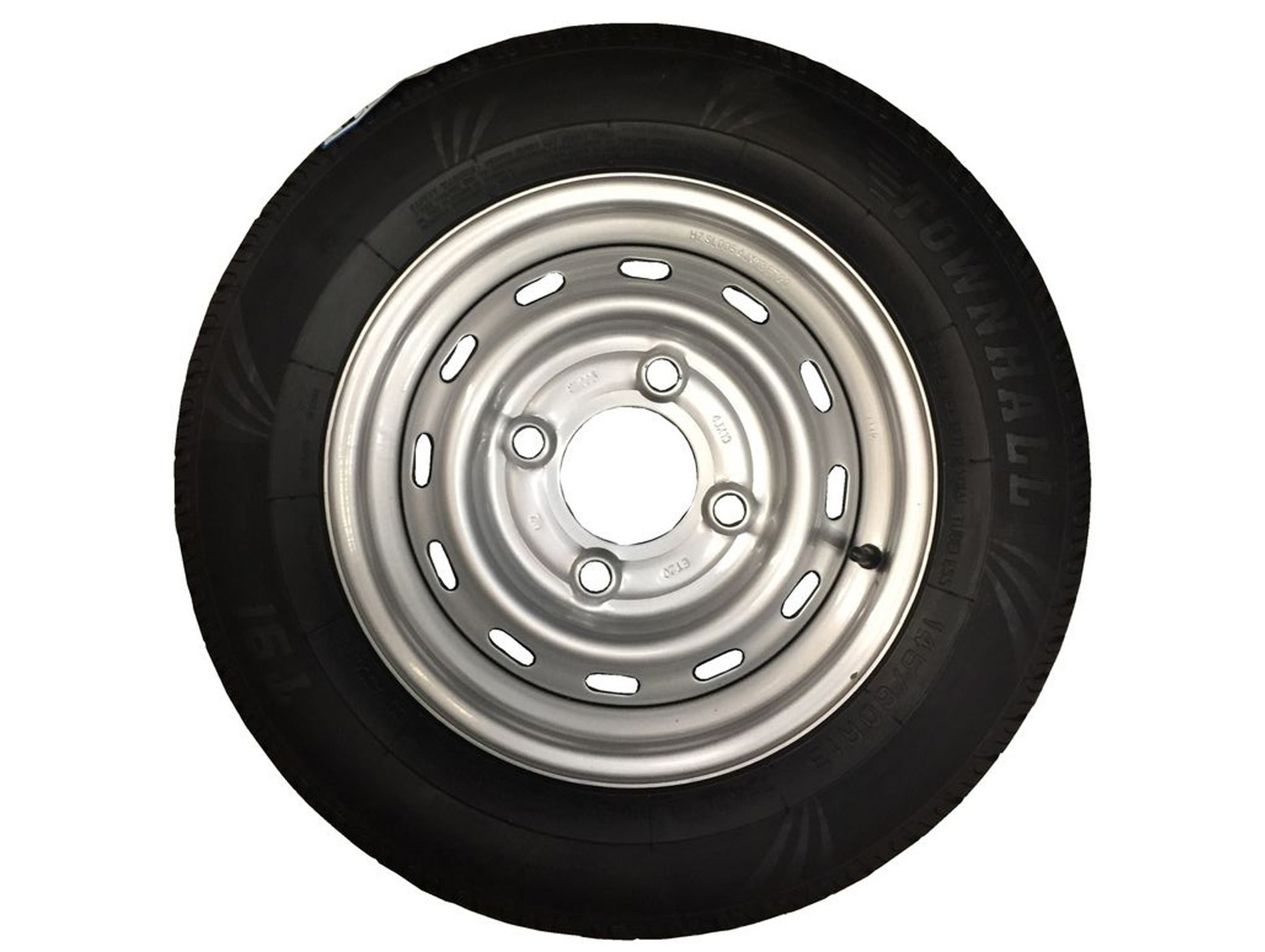 Roue complète de remorque 13 pouces 155/70x13