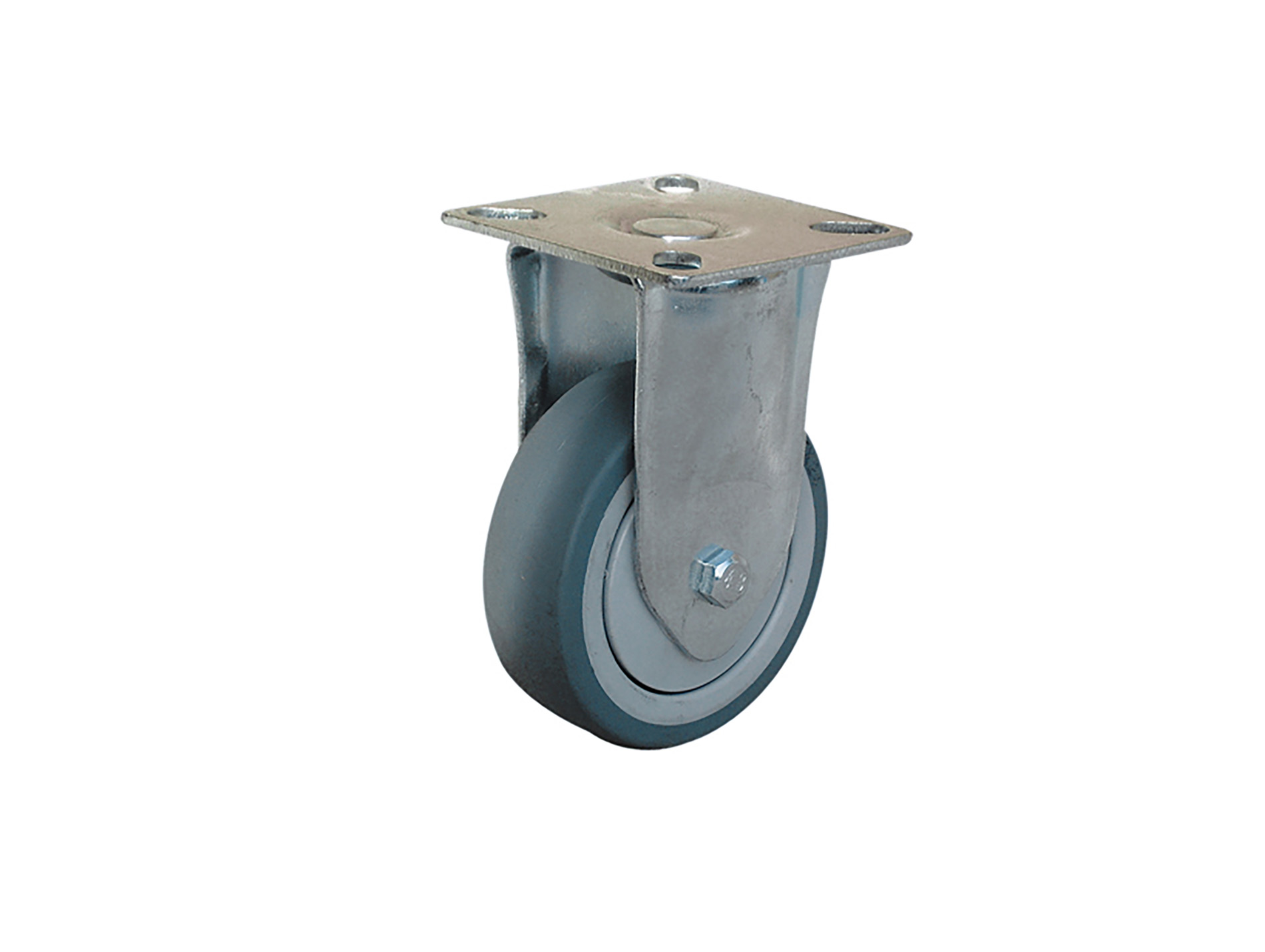 Roulette Uniroll fixe caoutchouc GUITEL Ø60mm