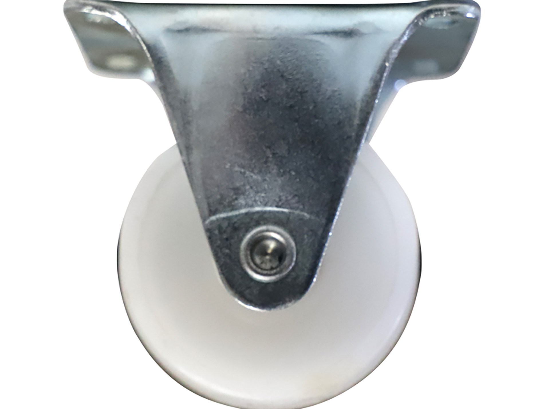 Roulette fixe platine nylon GUITEL Ø80mm
