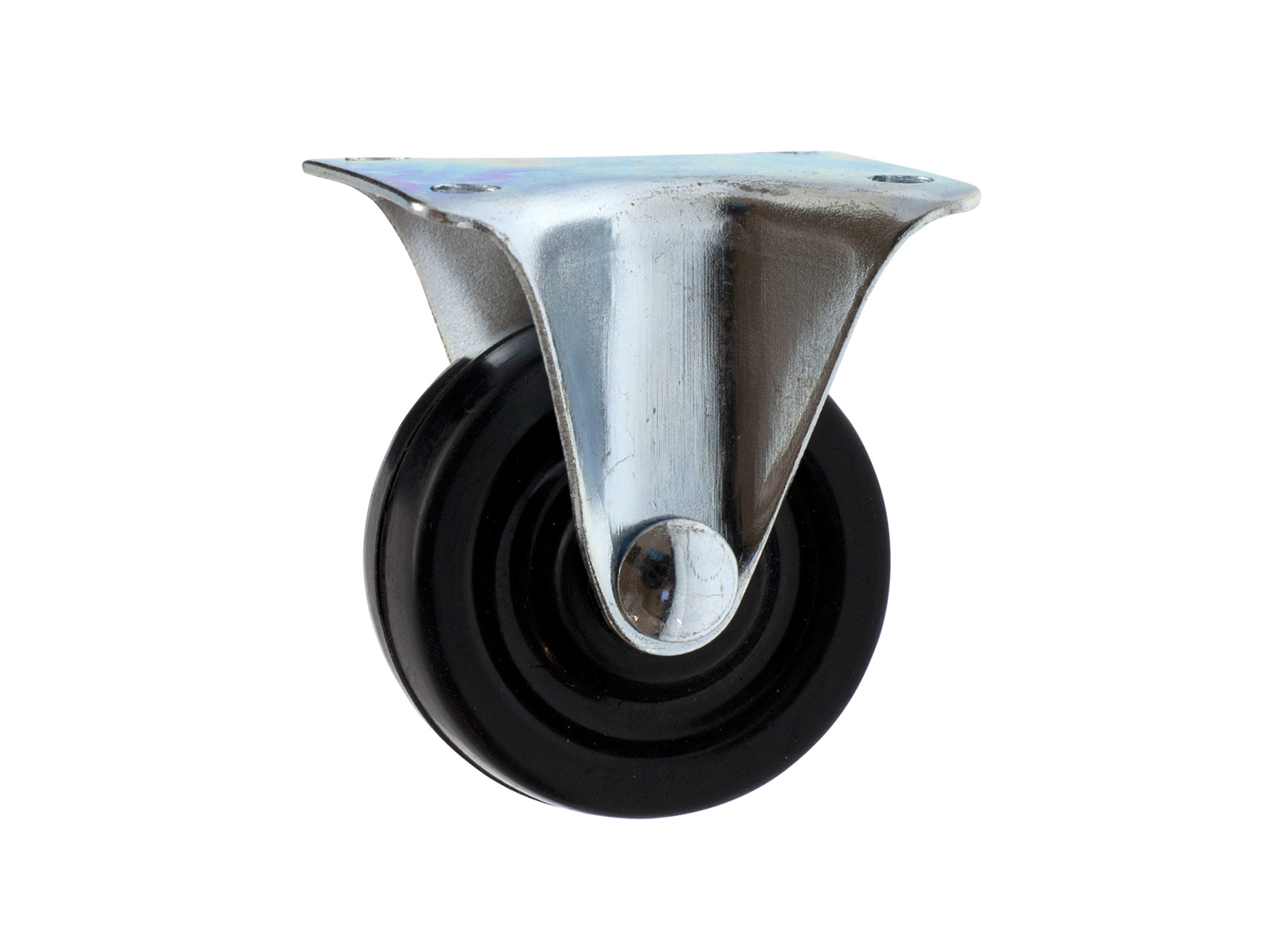 Roulette fixe caoutchouc GUITEL Ø160mm