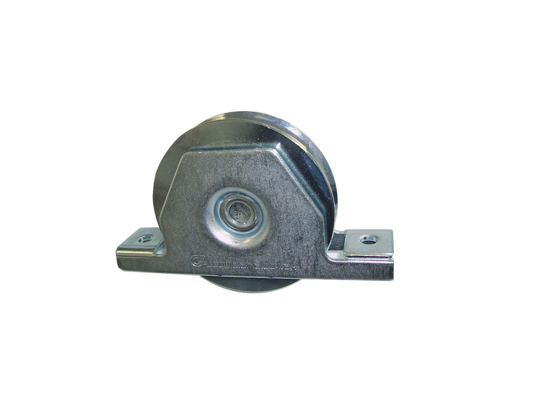Roue à gorge ronde support intérieur GUITEL Ø80mm