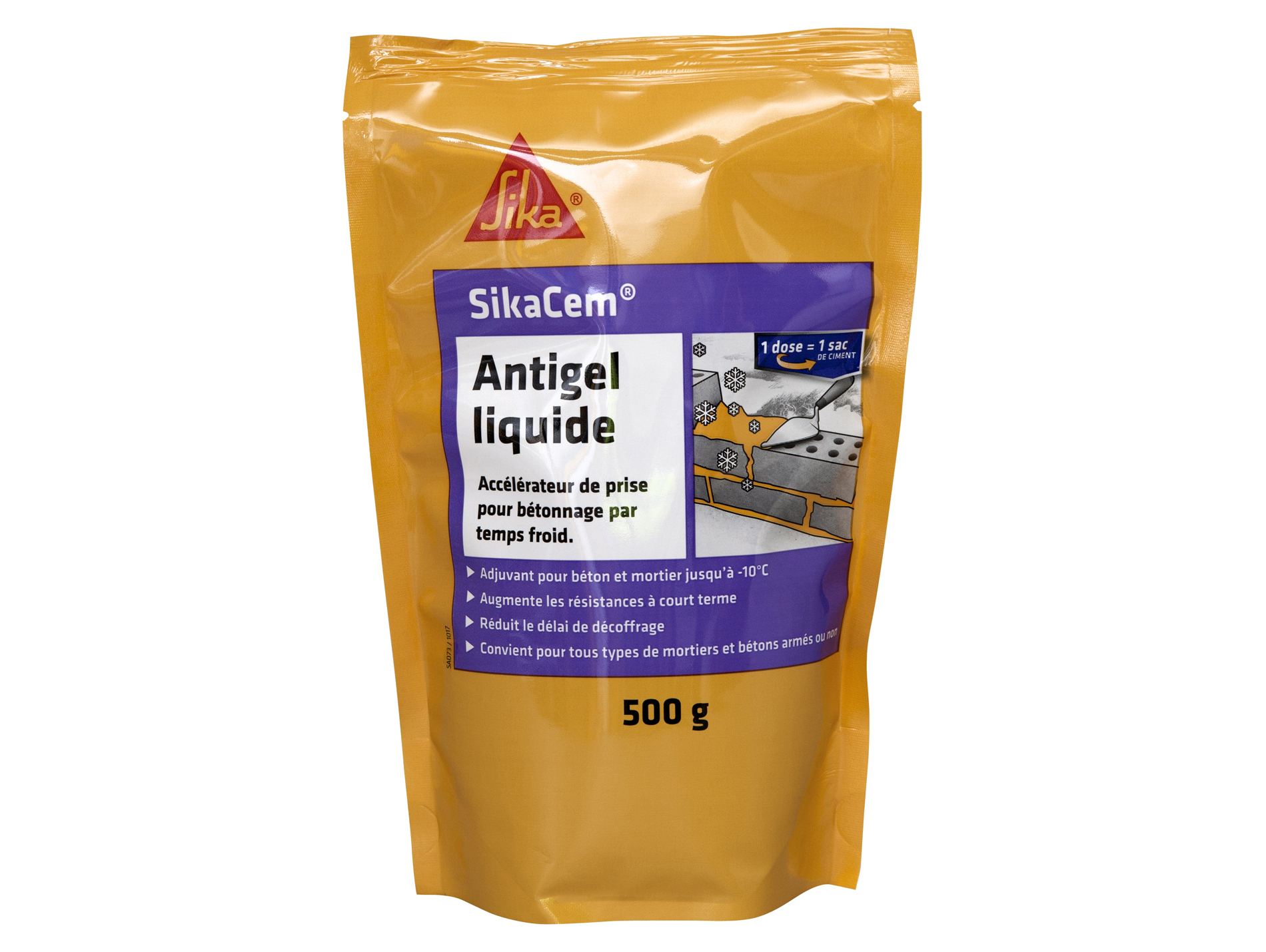 Antigel accélérateur SIKACEM 0,5L