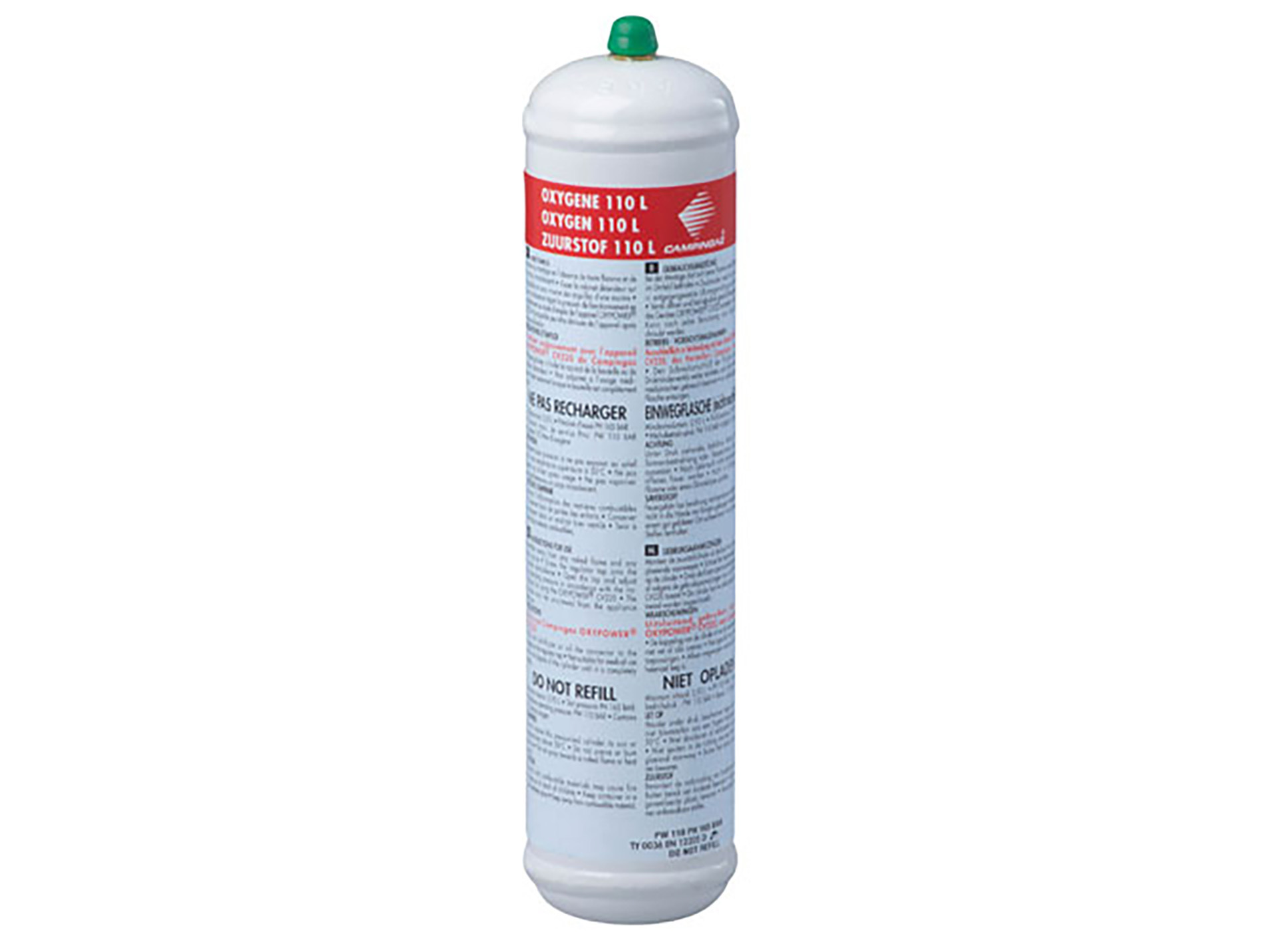 Bouteille oxygène jetable CAMPINGAZ 110L