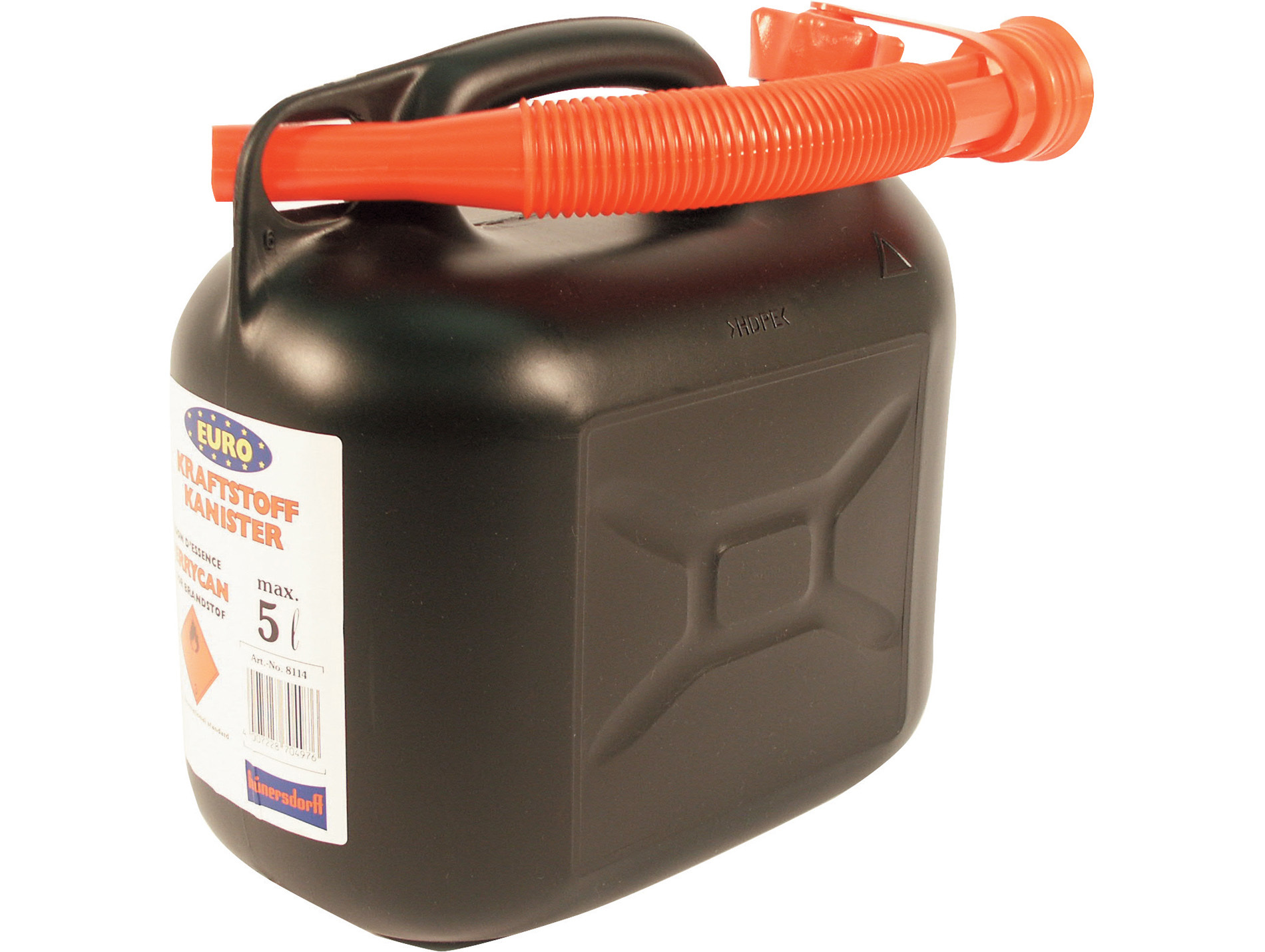 Jerrican à carburant PVC 5L