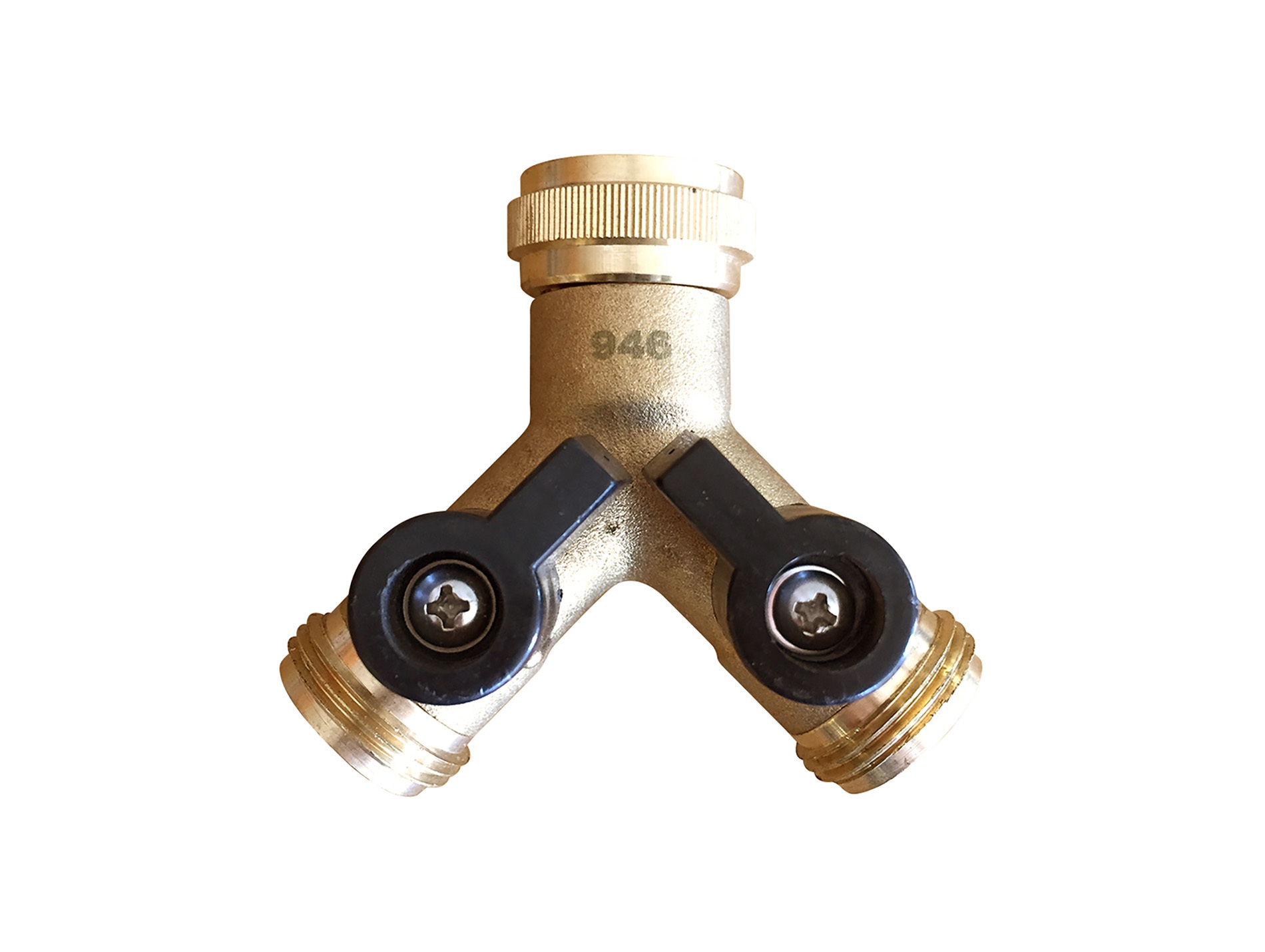 Nez de robinet double + vanne RACO EXPERT 20/27
