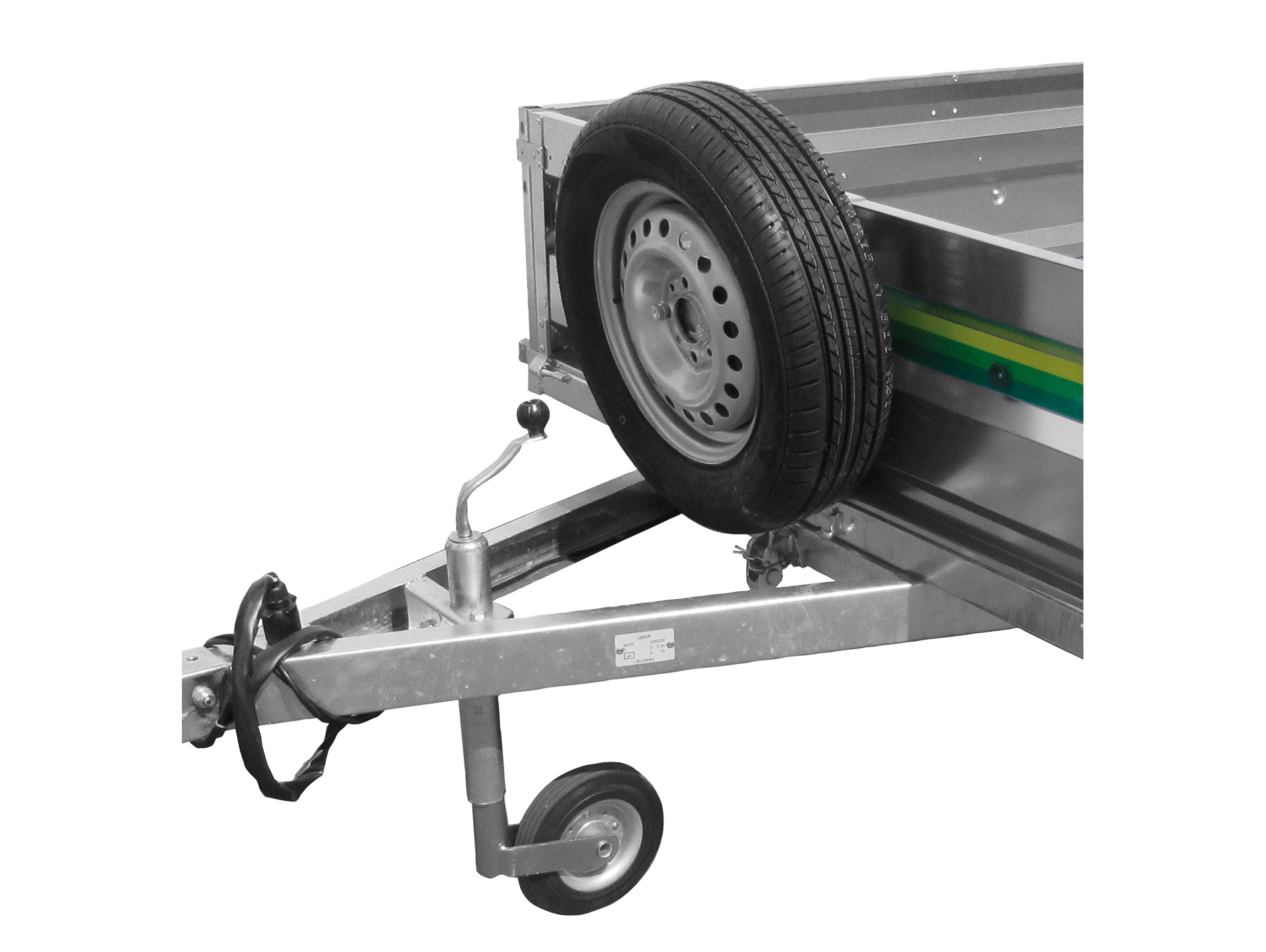 Roue complète de remorque 13 pouces 165/70R13