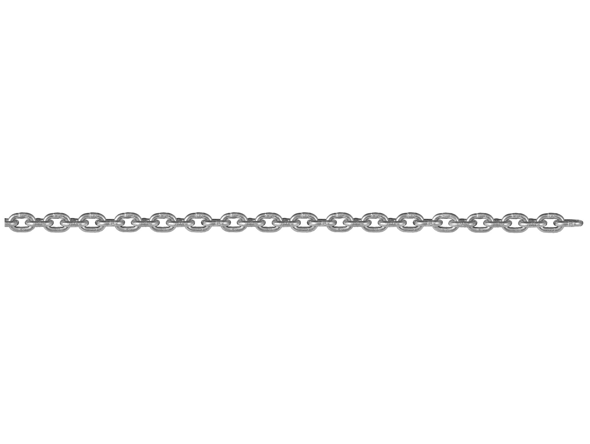 Chaîne droite soudée maillon court ø2,2mm 5m