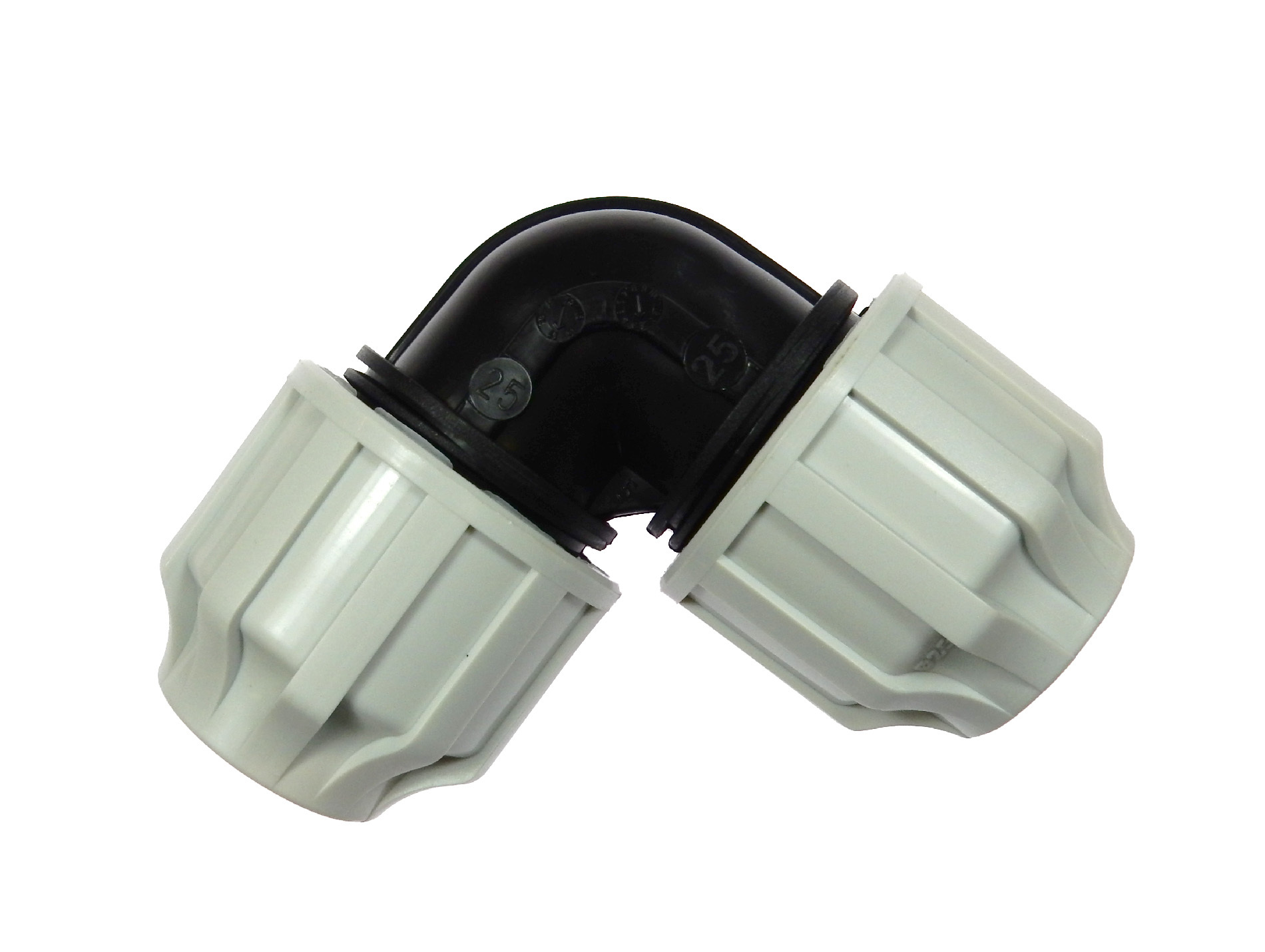 Coude égal en polypropylène FAUQUET Ø20mm