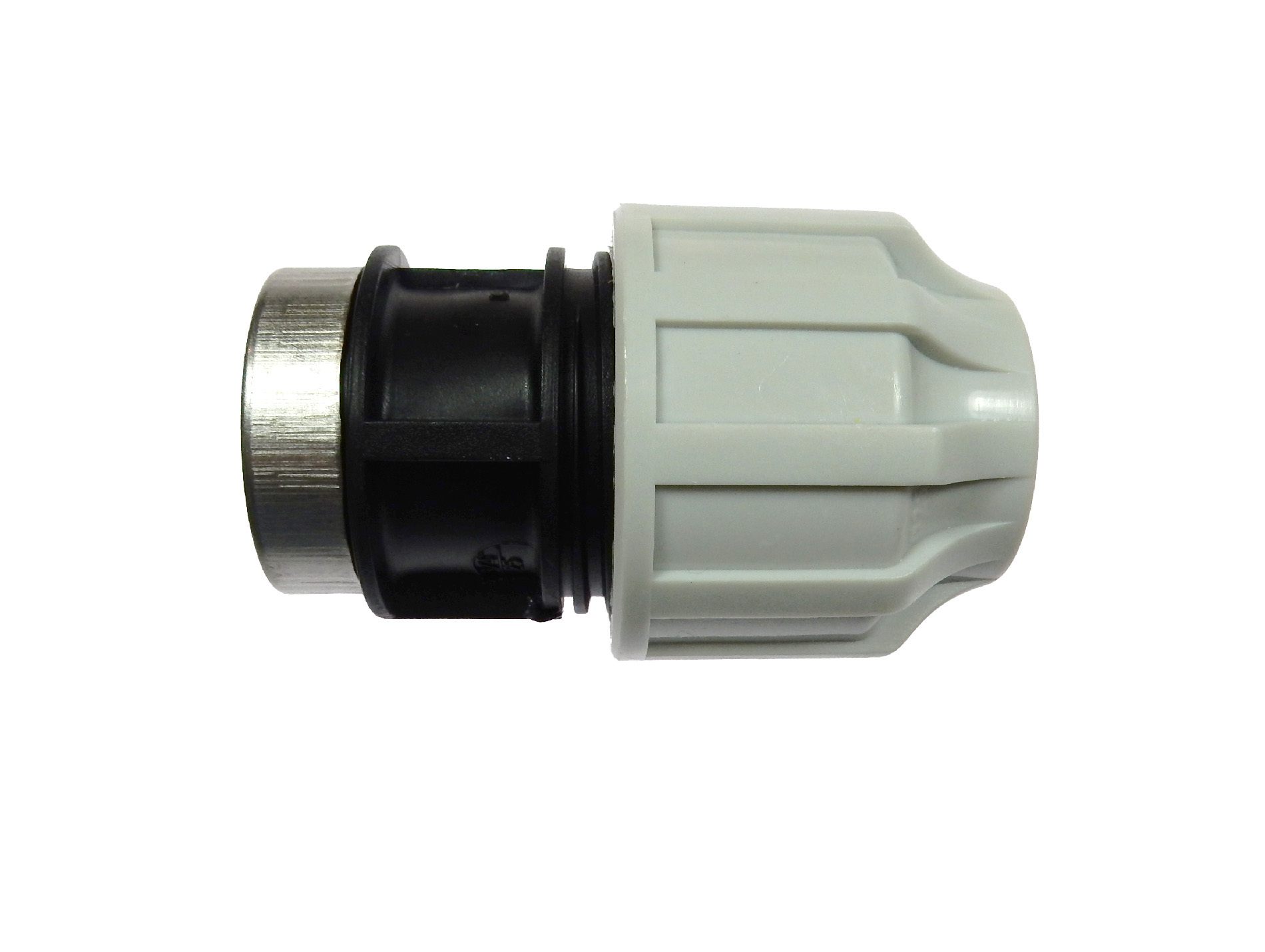 Raccord droit en polypropylène FAUQUET Femelle 15/21 Ø20mm