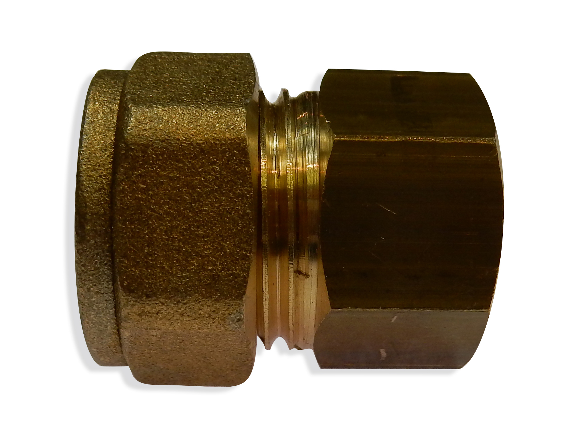 Raccord en laiton FAUQUET union bicone Femelle 20/27 Ø16mm