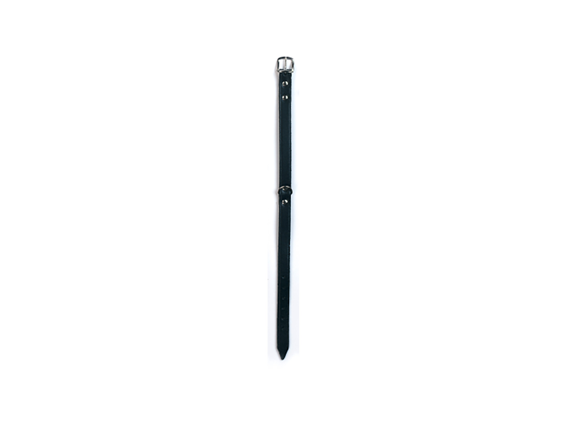Collier cuir riveté KERBL L.37cm l.12mm