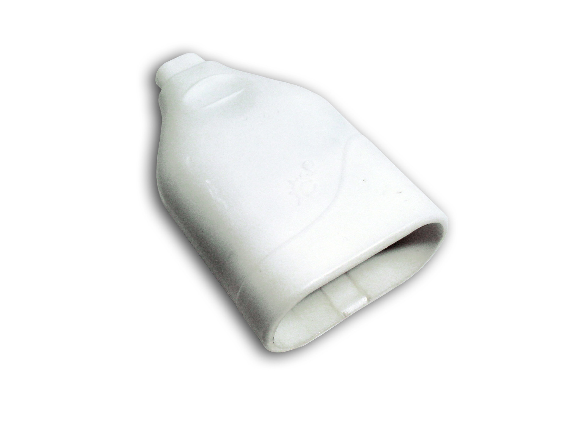 Fiche femelle 2P 6A blanc