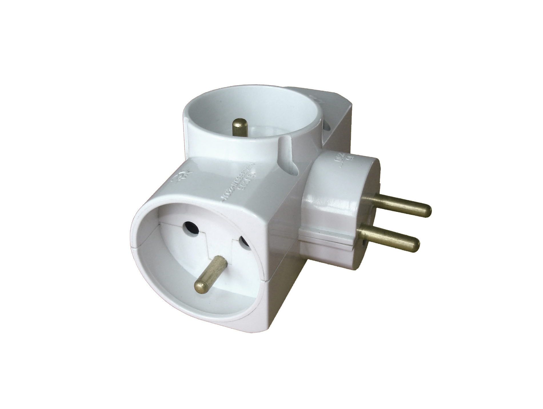 Triplite 3X16A blanc