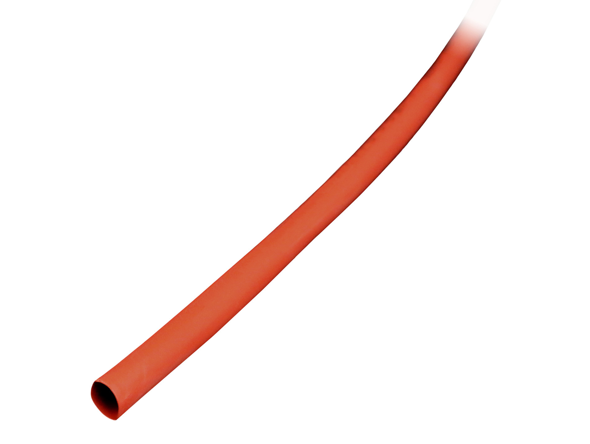 Gaine thermorétractable Ø2.4/1.2 rouge 1m