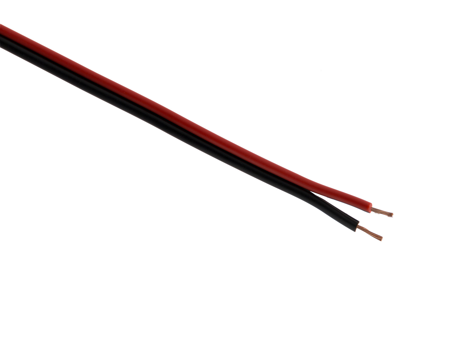 Câble HI-FI 2X0,75 mm² rouge - au mètre