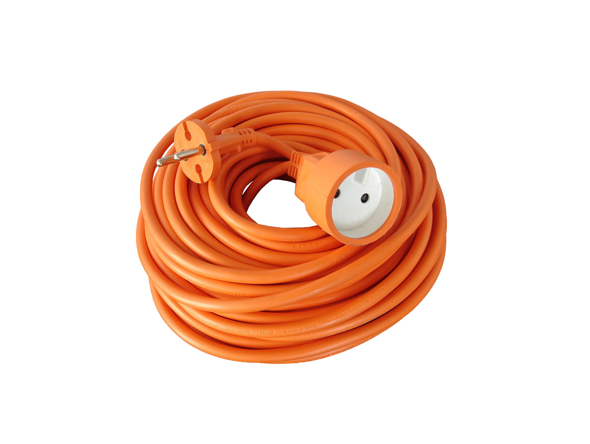 Prolongateur de jardin 25m orange